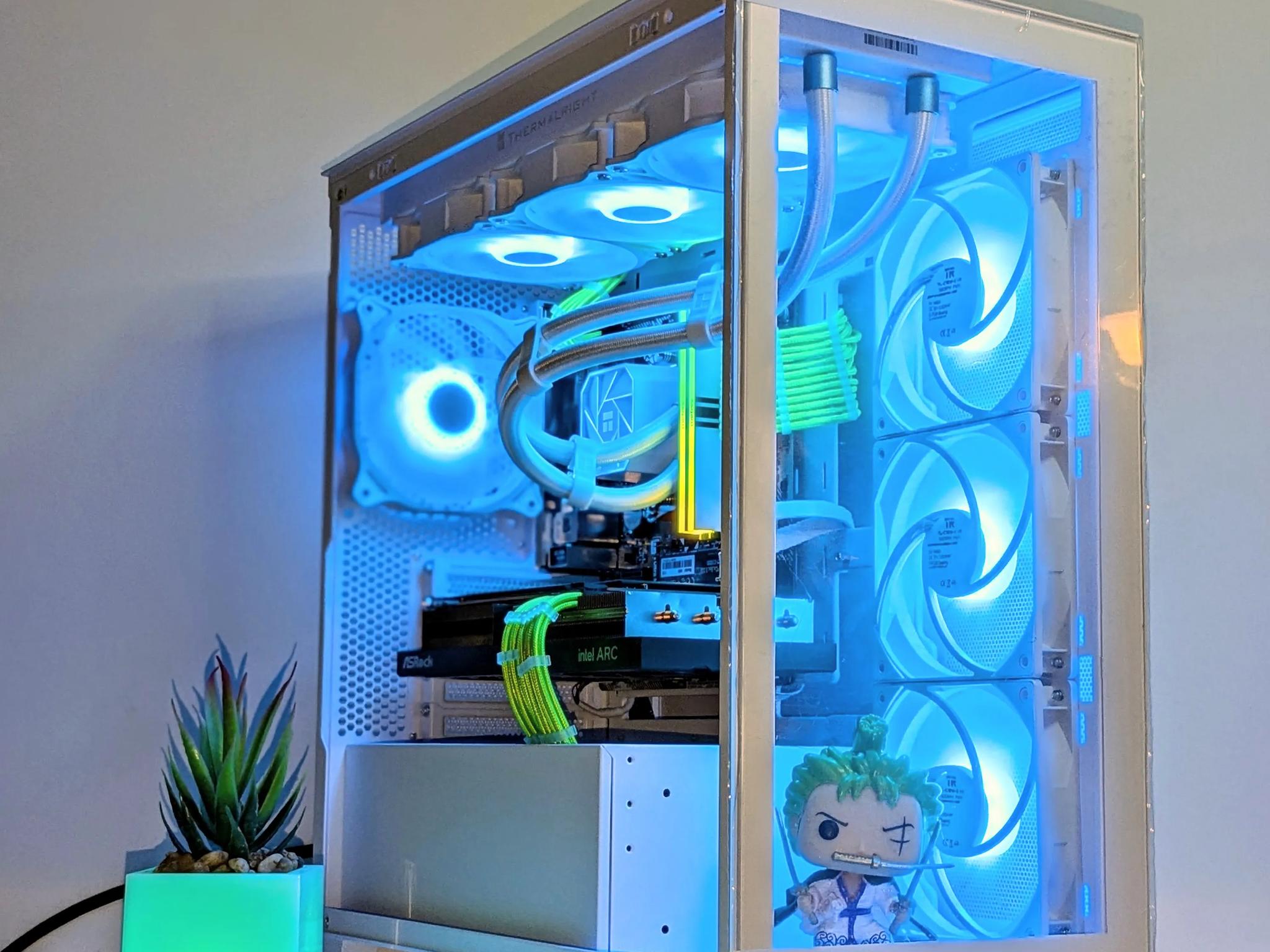 🗡️”Wano Arc”⚔️Gaming/Productivity⚪️Ryzen 5 4500⚪️*Intel Arc GPU*⚪️16GB ASGARD RAM⚪️1TB SSD⚪️700w PSU