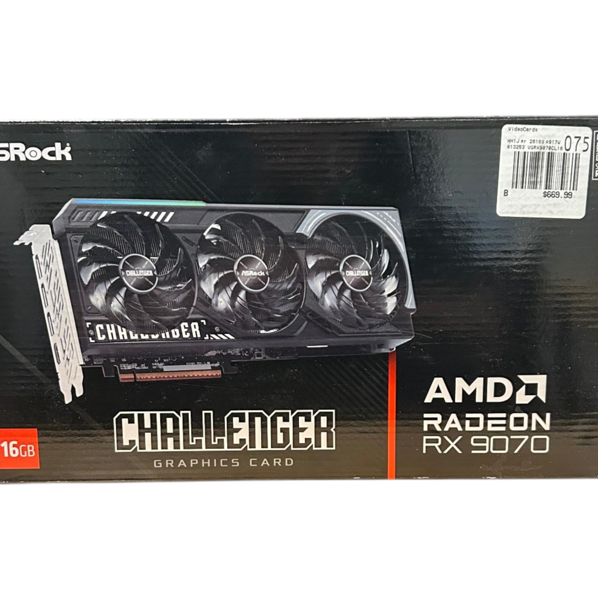 Asrock Challenger RX 9070 16GB
