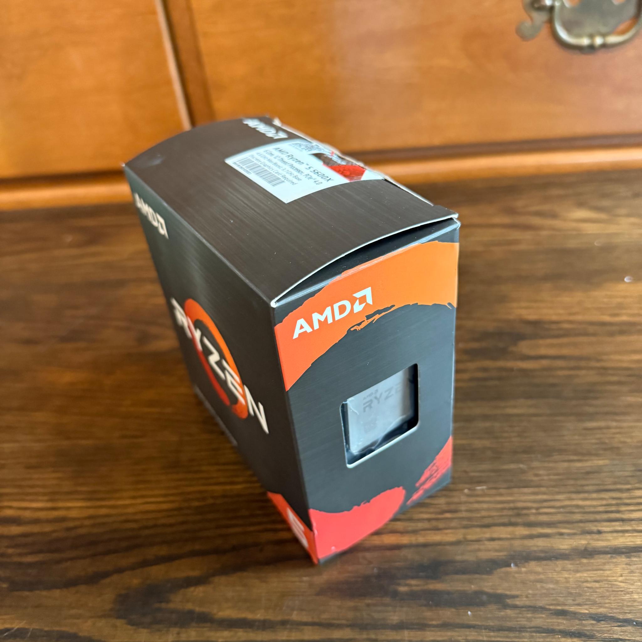 Amd Ryzen 5600x AM4 6 core 12 thread processor