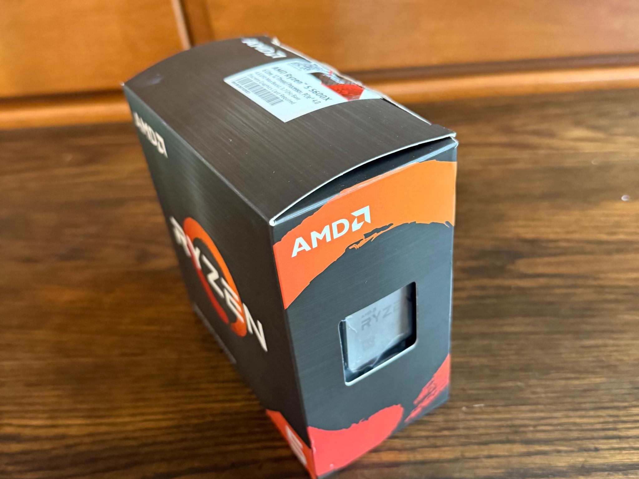Amd Ryzen 5600x AM4 6 core 12 thread processor