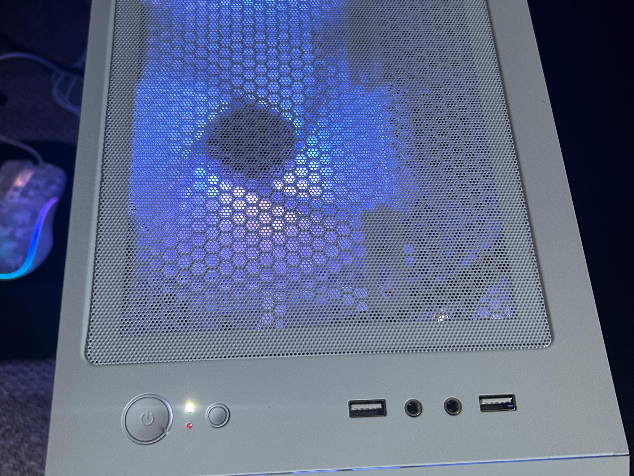 WHITE GAMING PC I3-12100F - RTX 3060