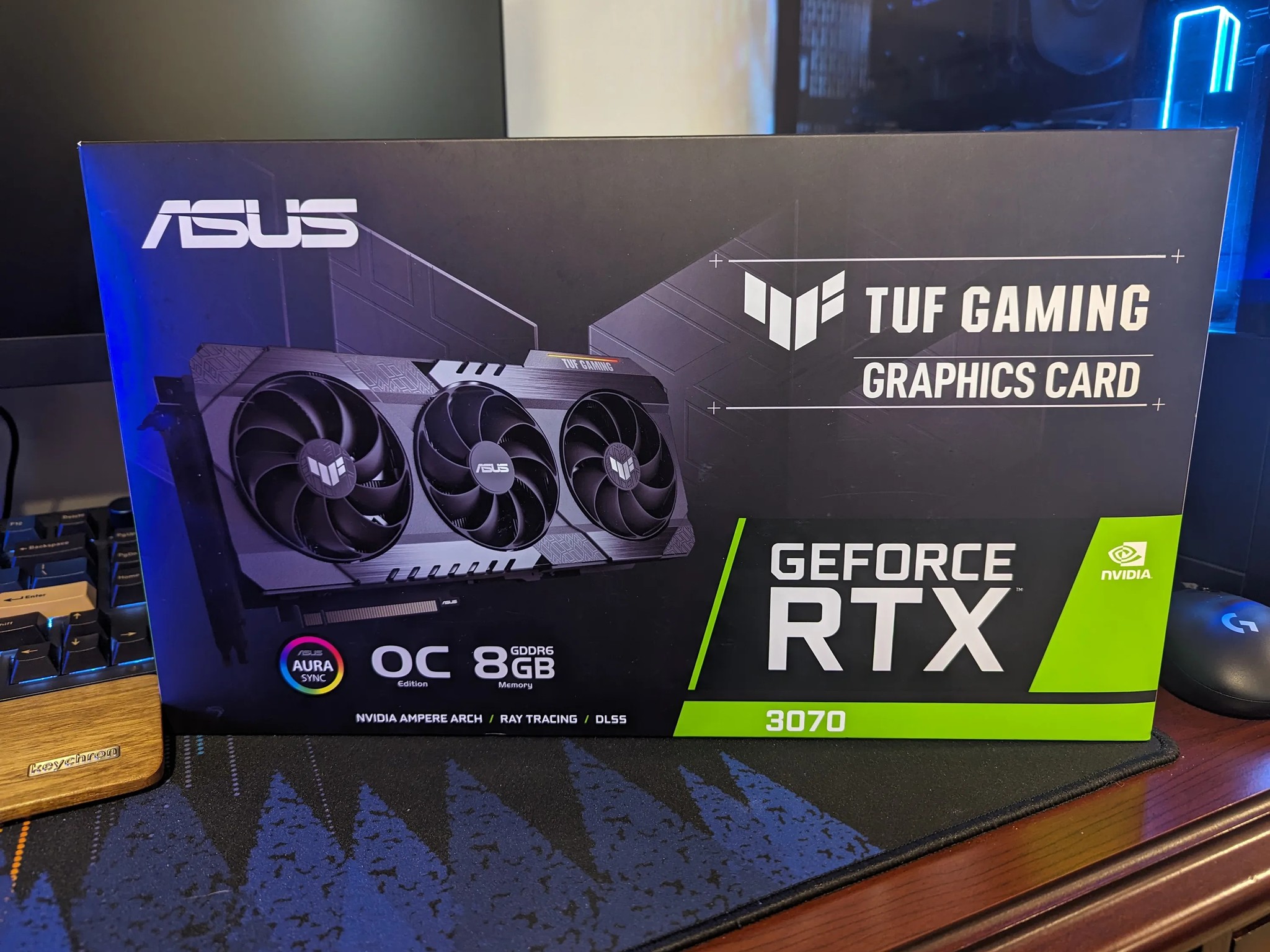 ASUS GeForce RTX 3070 TUF Gaming OC Edition 8GB GDDR6 Ray Tracing DLSS