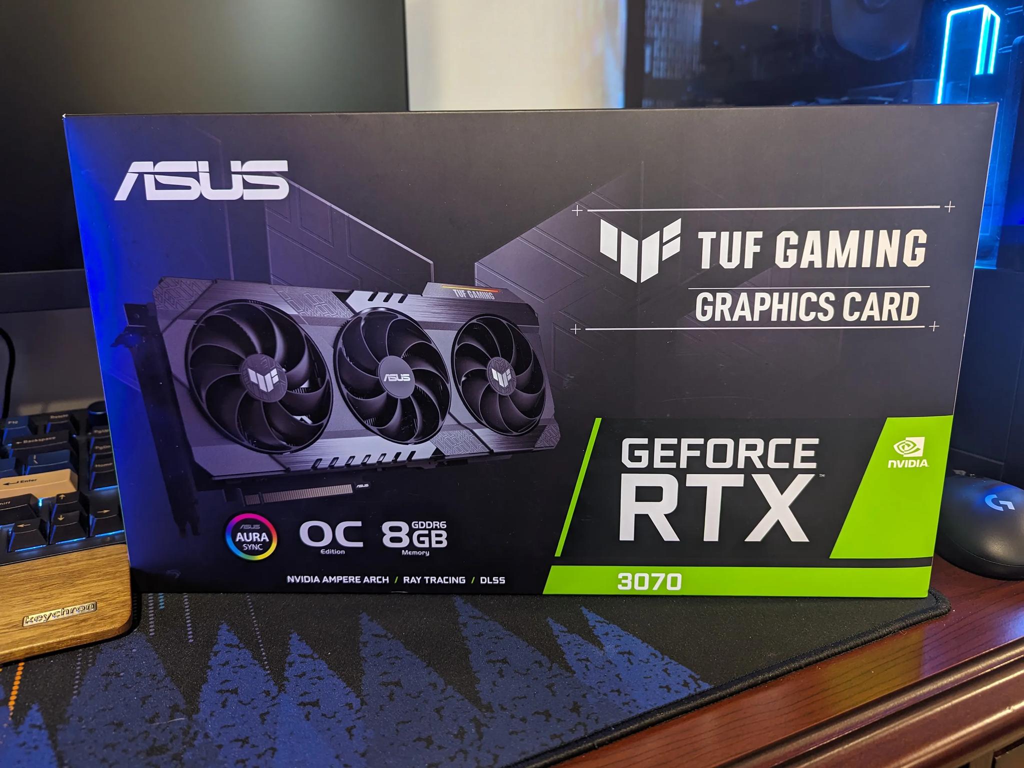 ASUS GeForce RTX 3070 TUF Gaming OC Edition 8GB GDDR6 Ray Tracing DLSS