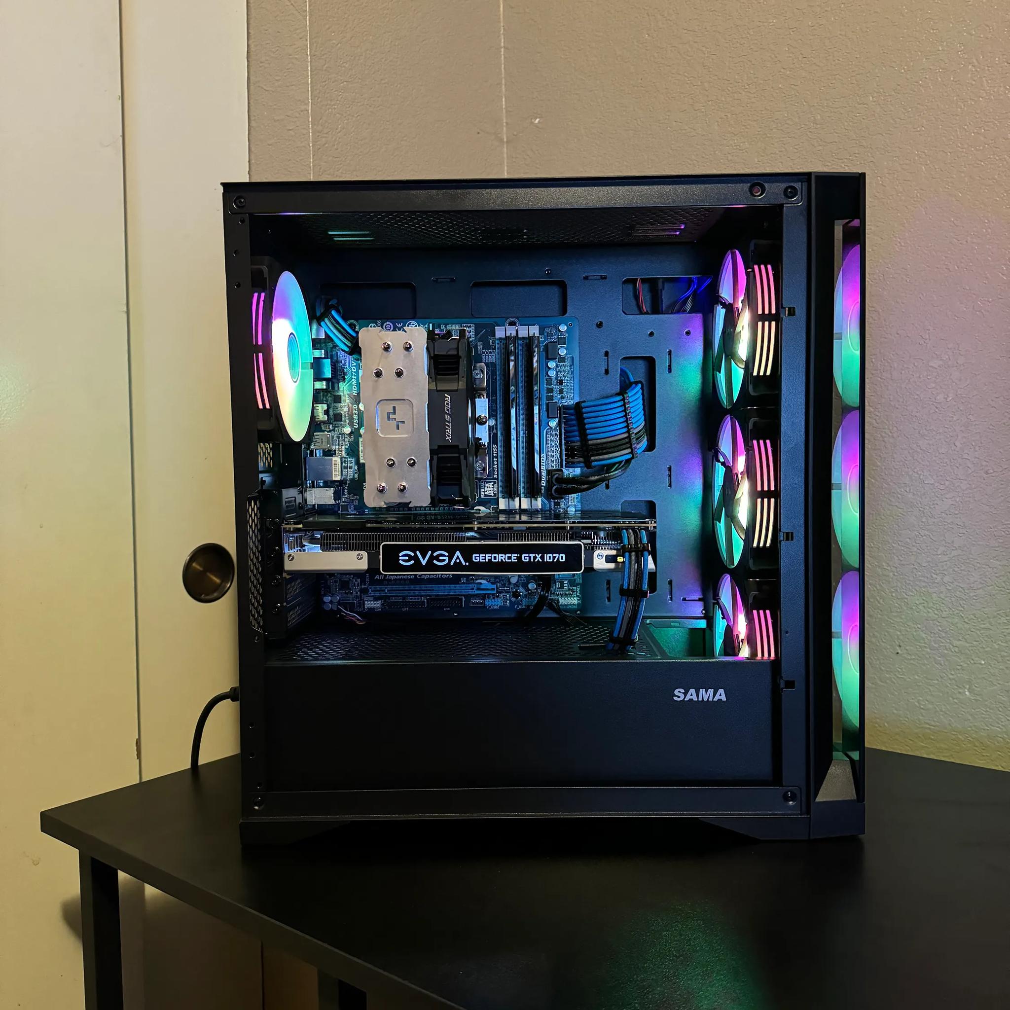 Budget Gaming PC! i7 3770S | GTX 1070 | 1TB SSD | 16GB Ram | WIFI
