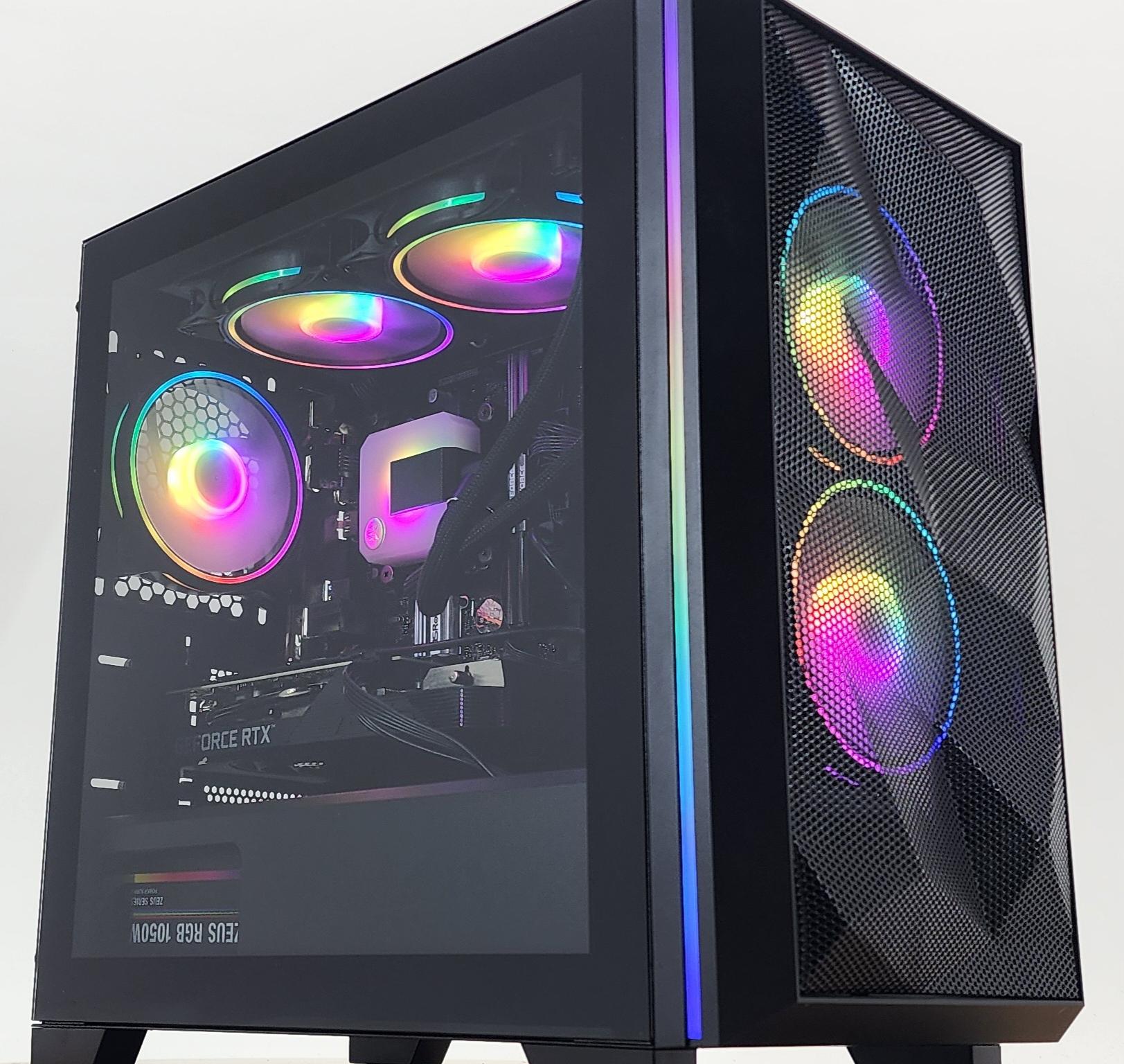 Gaming PC i7-9700K 32GB RAM 1TB SSD RTX 3070 8GB Windows 11 Computer