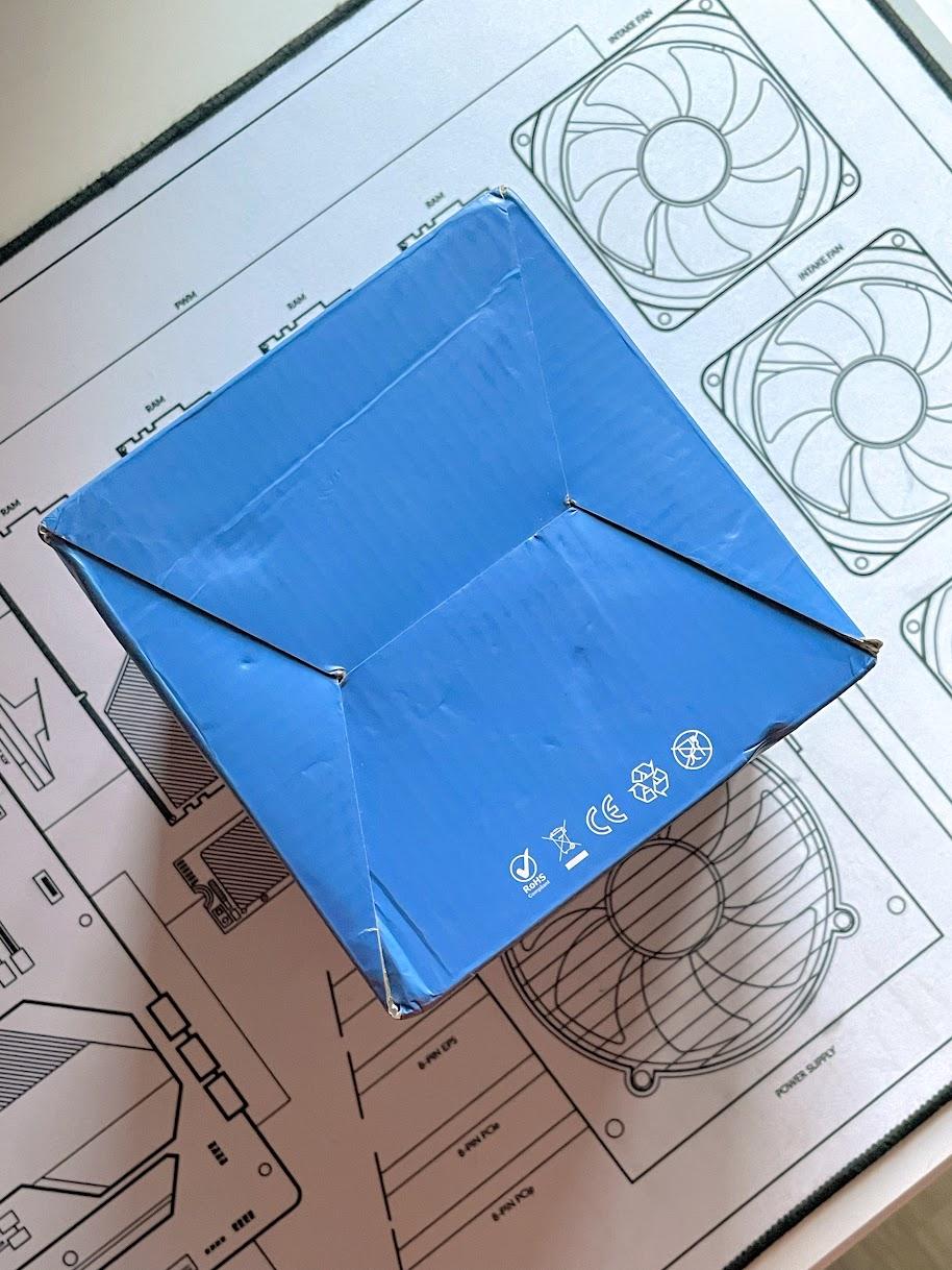 BNIB Aigo AR12 White 120mm ARGB PC Computer Case Fans 5V 3-Pin w/ Remote - 5 Pack