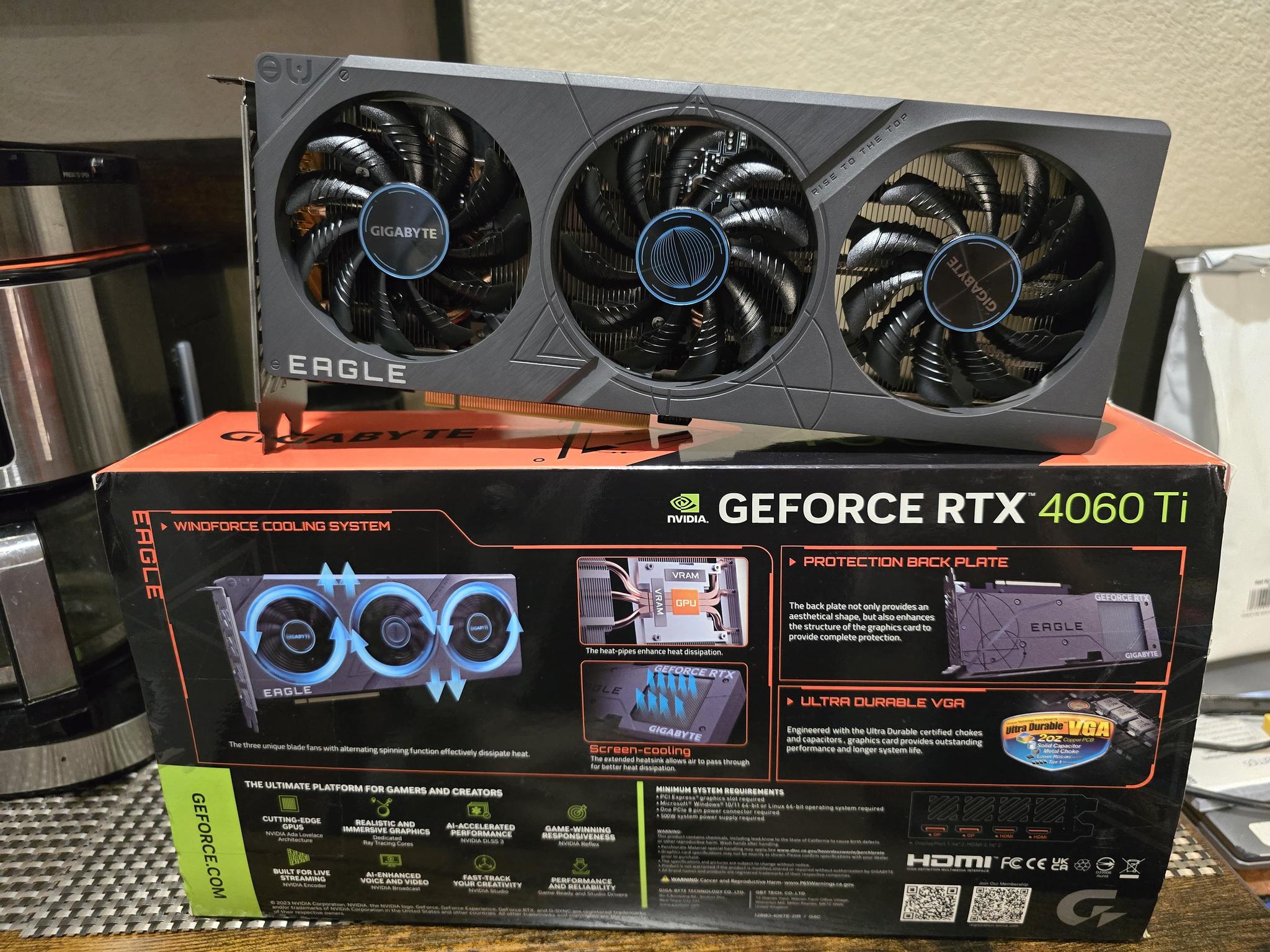 Gigabyte 4060 TI Eagle