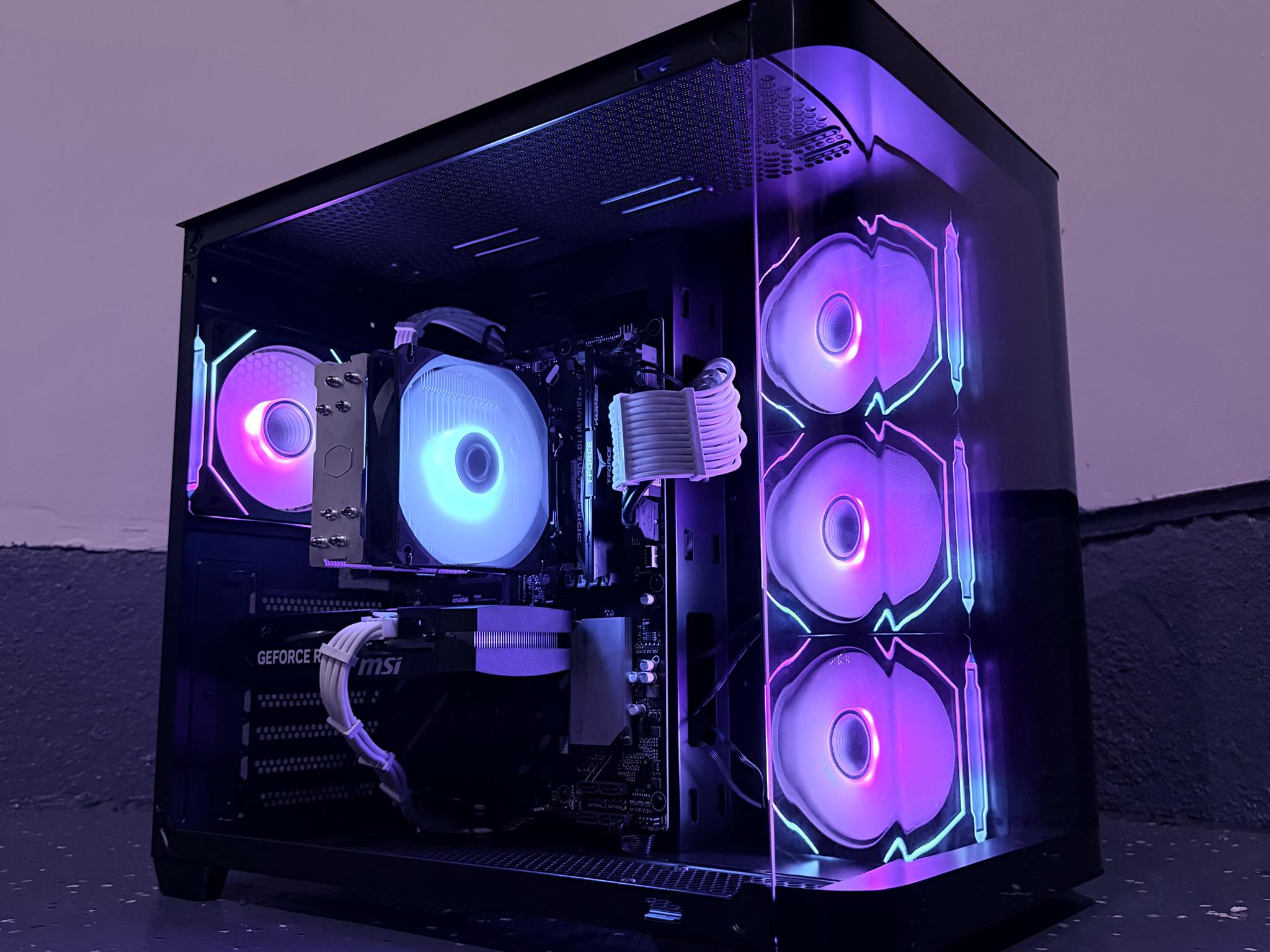 🟣"Nebula Rose"🌹| 1440p Gaming | RTX 5060 | Ryzen 5 8400F | 16GB DDR5 | 1TB NVMe