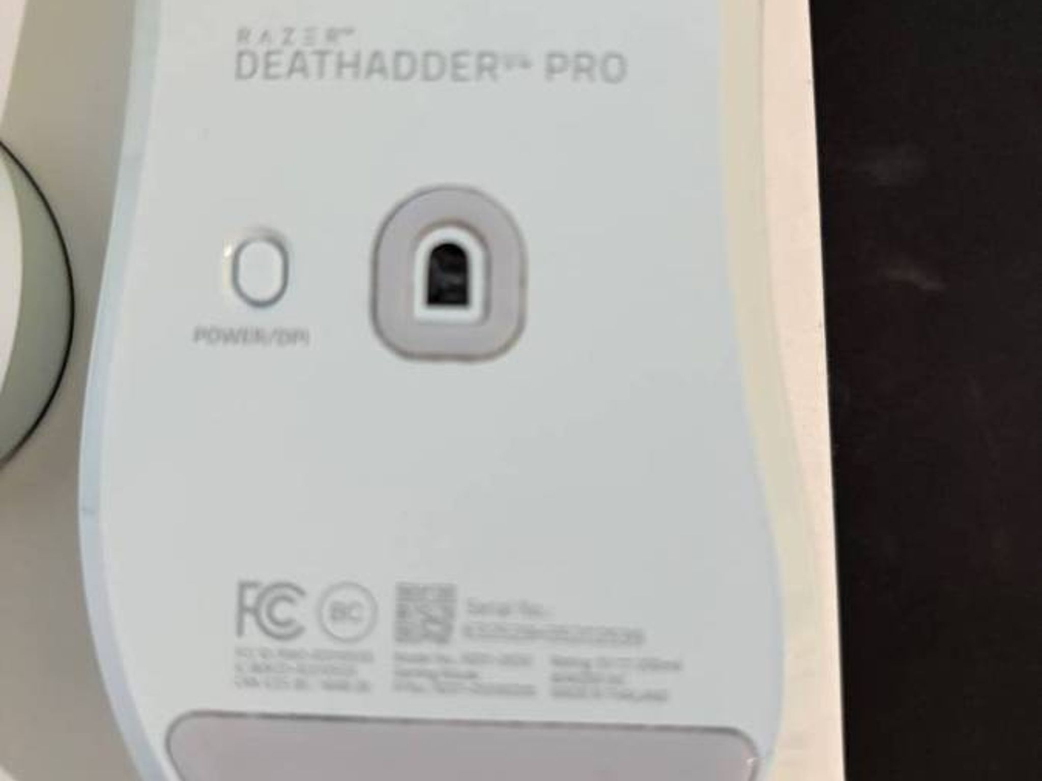 Razer DeathAdder V4 Pro Wireless Gaming Mouse White