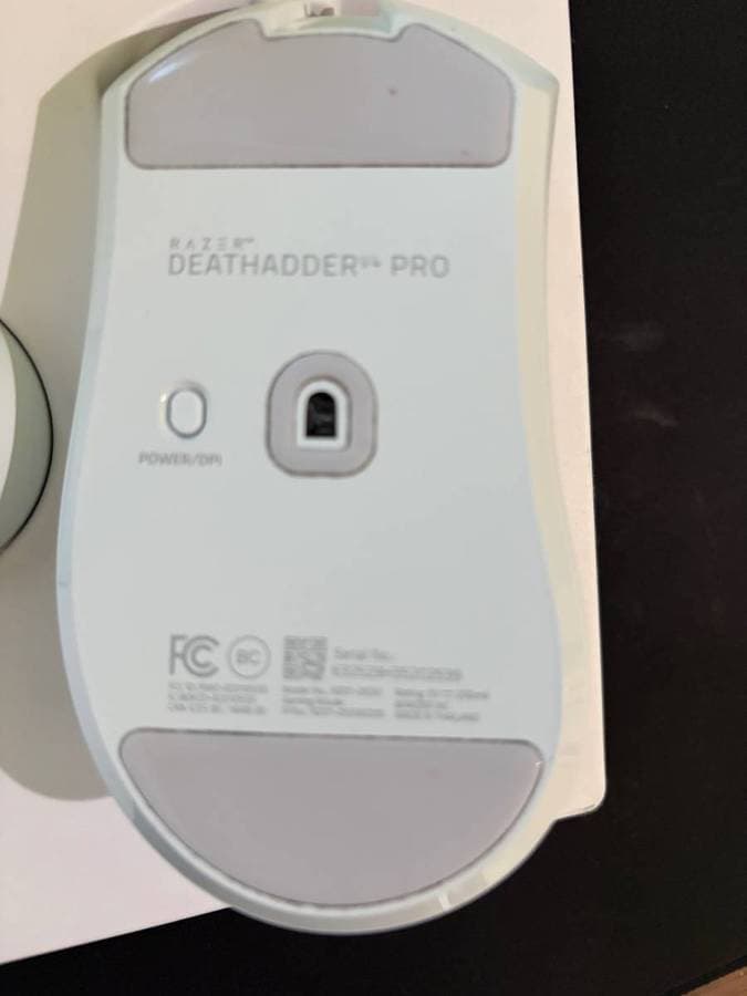 Razer DeathAdder V4 Pro Wireless Gaming Mouse White