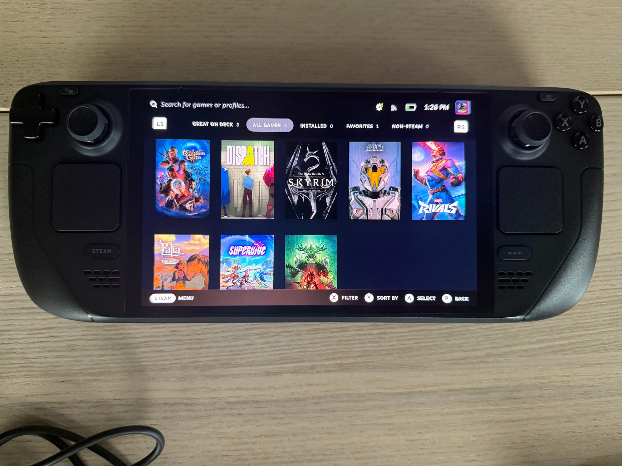 Steam Deck 1 TB OLED - 1 Year Warranty & Docking Station Included