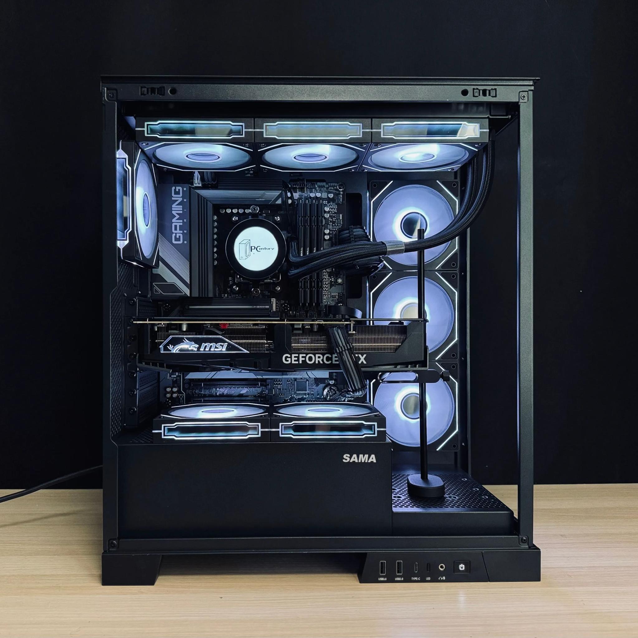 🥈ECHELON: BEASTLY GAMING PC | RTX 4090, RYZEN 7 7800X3D, 64GB DDR5 RAM