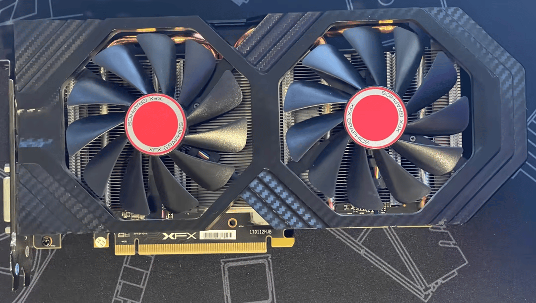 Used, XFX Radeon RX 580 8GB GTS XXX Graphics Card