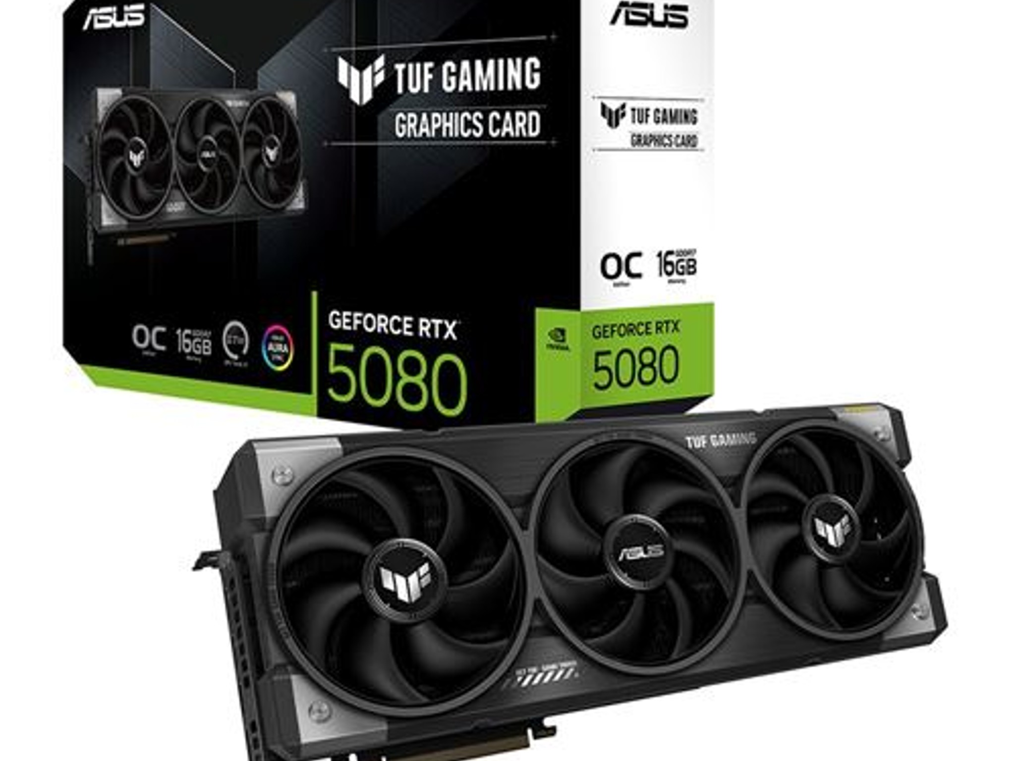 ASUS TUF Gaming GeForce RTX 5080 16GB GDDR7 OC Edition