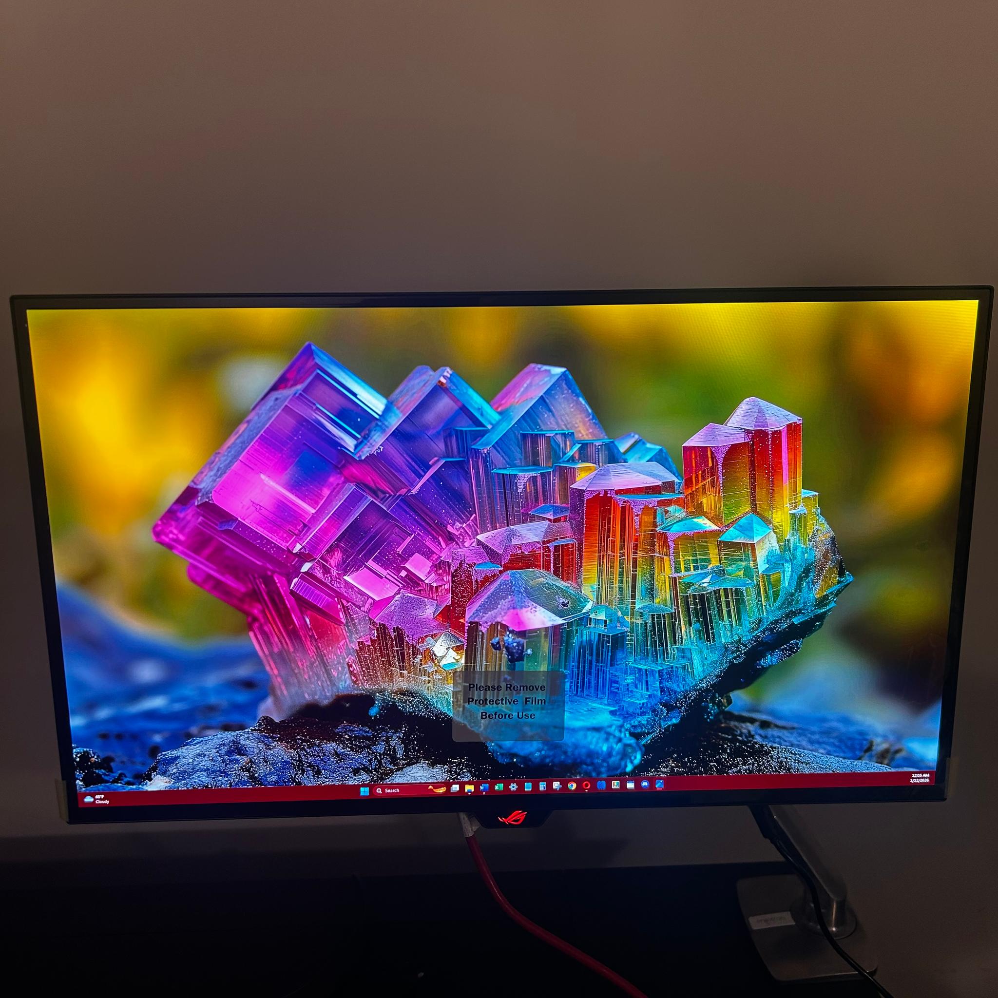ASUS ROG 27” WOLED (240hz) 2560x1440 Resolution Gaming Monitor (XG27AQDMG)