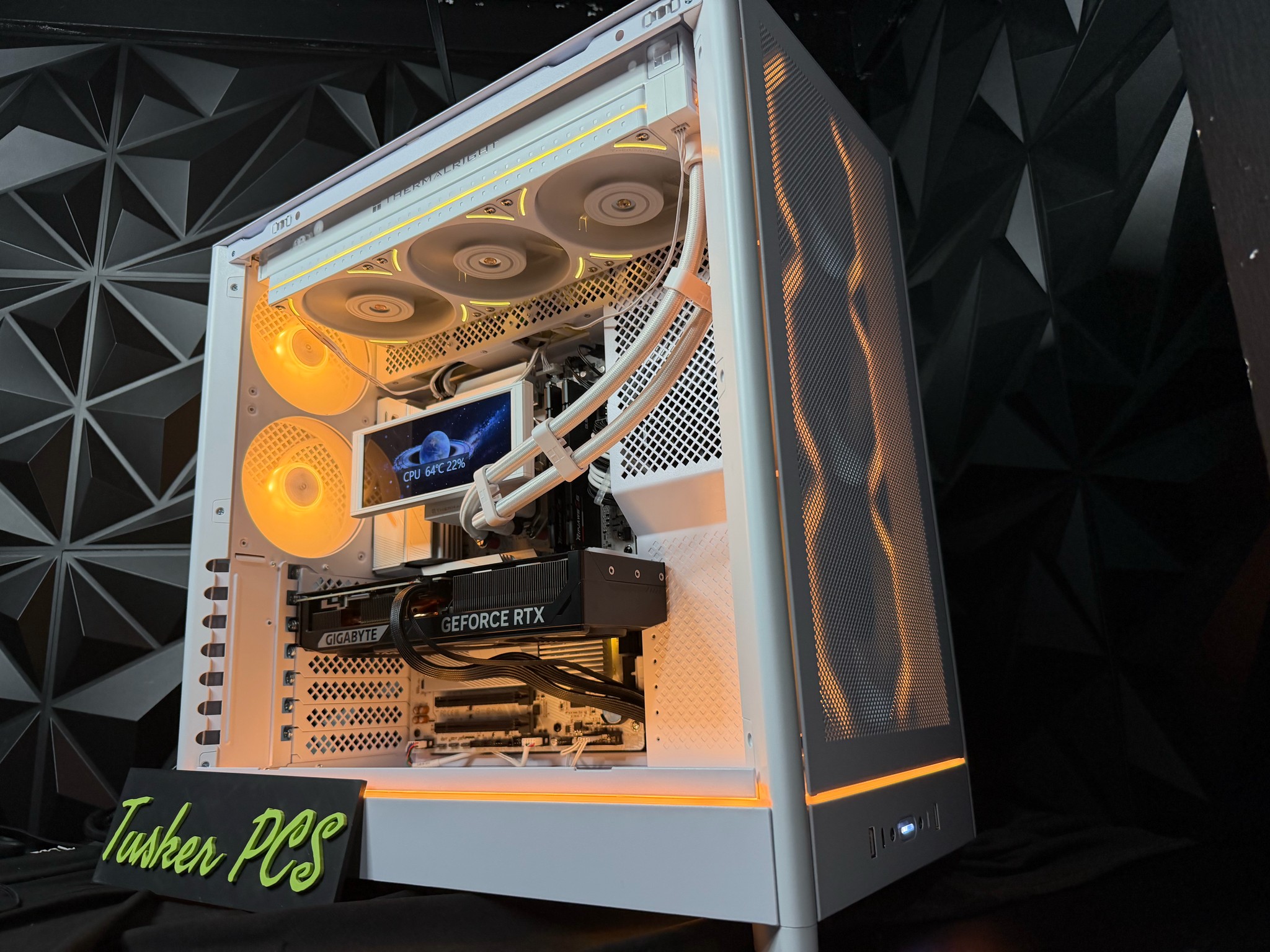 🌑❄️ MIDNIGHT GLACIER ❄️🌑 Ryzen 7 7800X3D| RTX 5070| 64 GB DDR5| 2.5 TB NVMe| 850W PSU