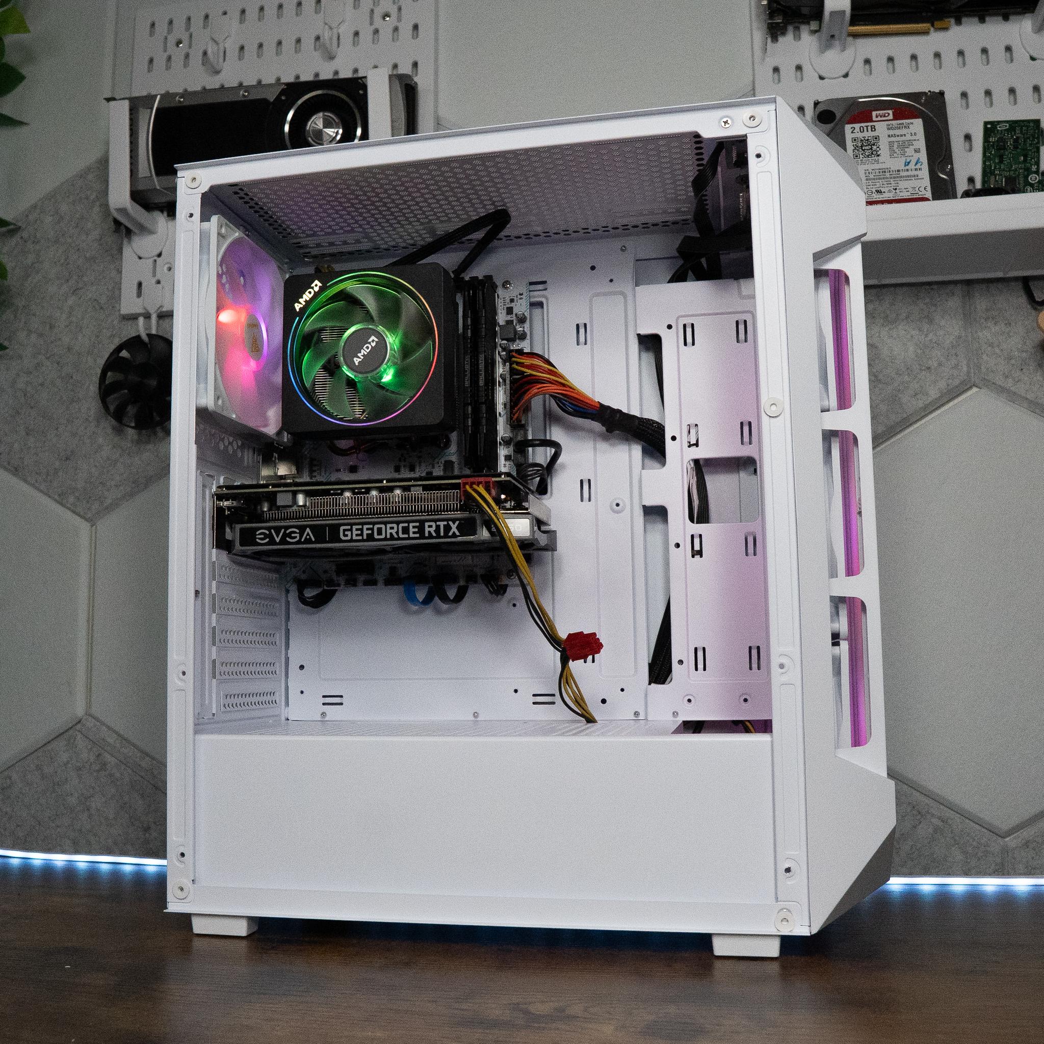 🌨🍬 | EVGA RTX 2060 6GB | RYZEN 5 3600 | 16GB DDR4 RAM | 1.25TB | Arctic Candy