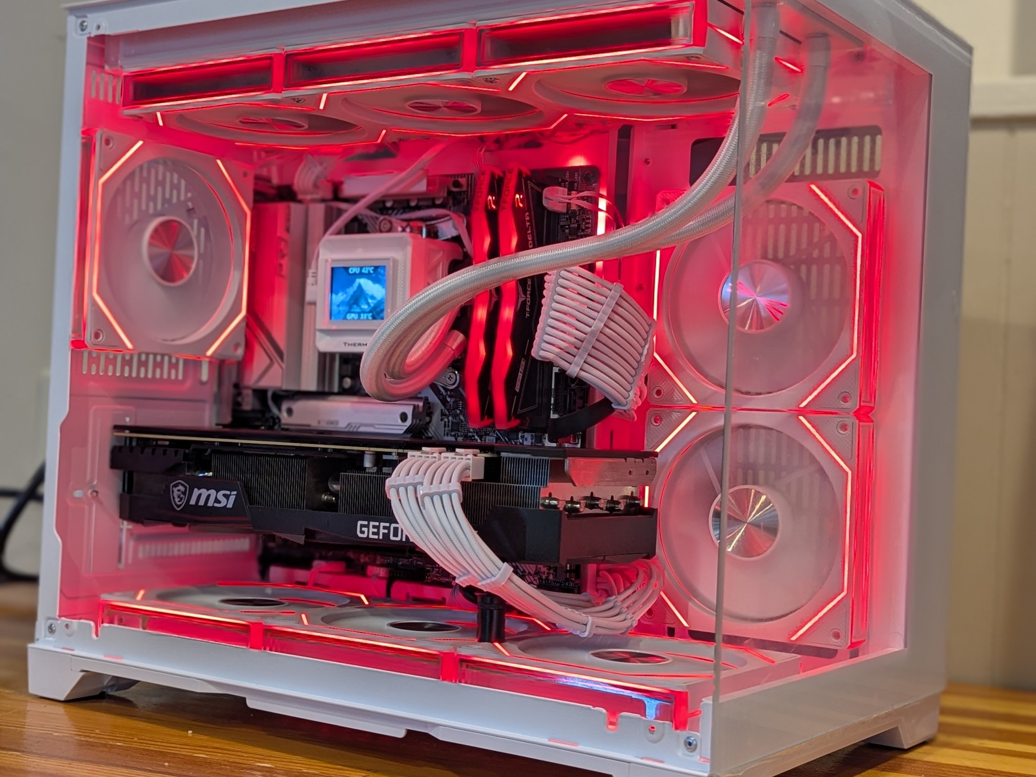 MSI RTX 3080 || AMD Ryzen 5 7500F || White 1440p Gaming PC