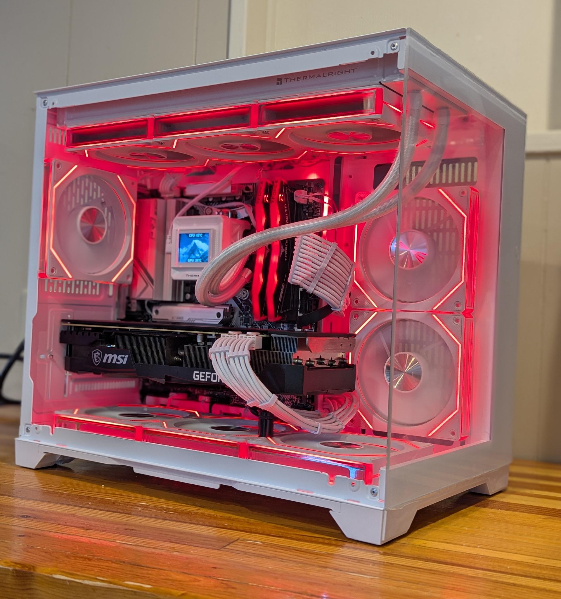 MSI RTX 3080 || AMD Ryzen 5 7500F || White 1440p Gaming PC