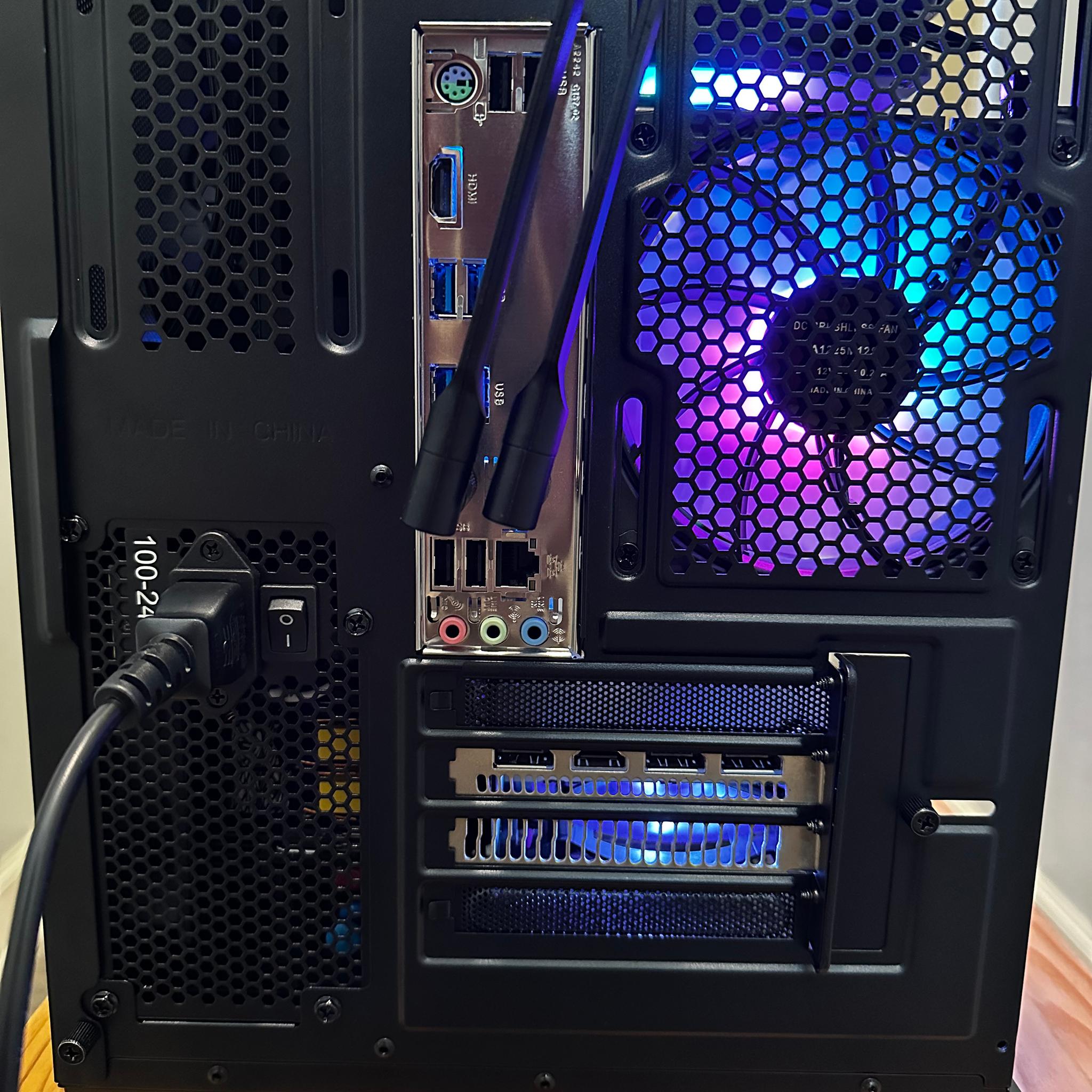 ✔️🐼| RX 6700 XT 12gb, Ryzen 5 4500, 32gb Ram, 1tb SSD, WiFi Equipped, ARGB Gaming/Streaming PC!