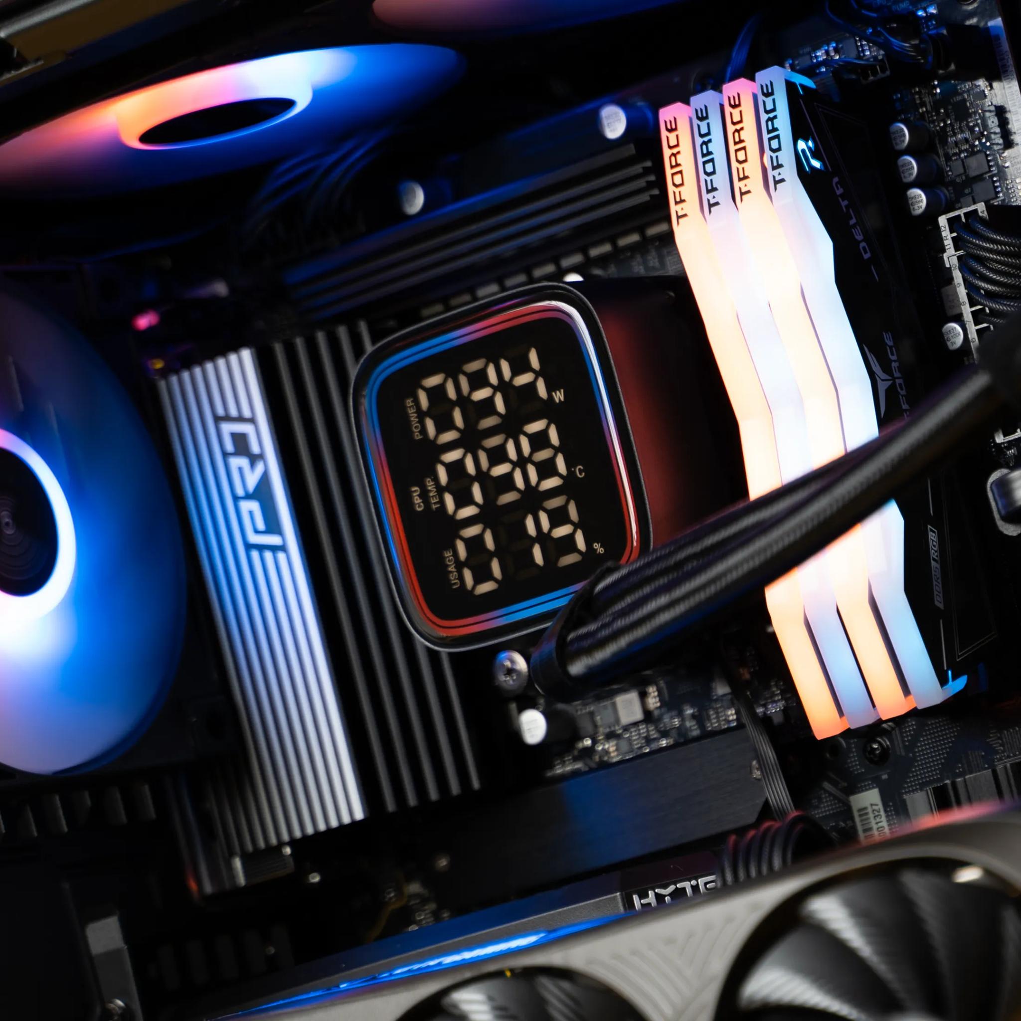 “Darklige” RTX 4080 Super Core Ultra 7 64GB Windows 11 Pro 3TB Workstation Gaming PC
