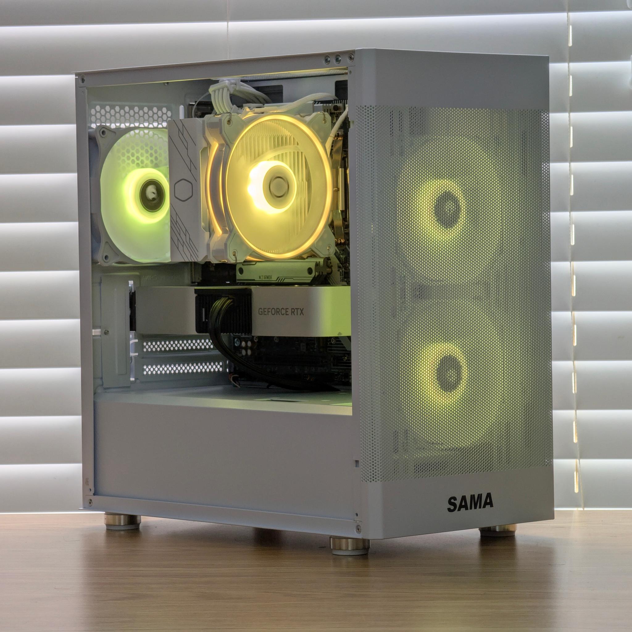 🤍💙Ryzen 5 7600x | RTX 4060Ti | 32GB DDR5 | 1TB SSD | Gaming PC💙🤍