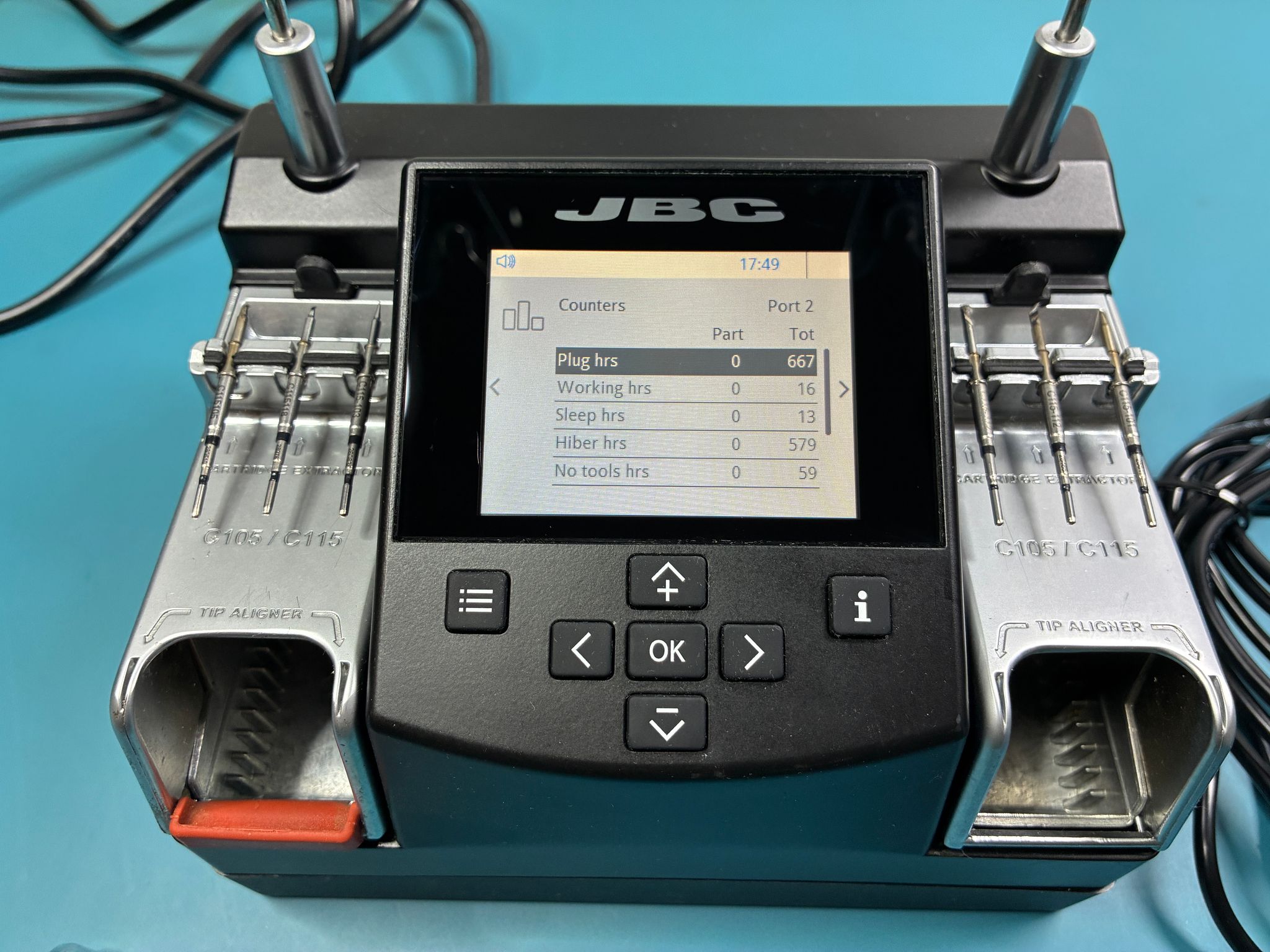 JBC NANE-1C Nano Rework Station + 2x NT115-A (Electronics Lab Equipment)