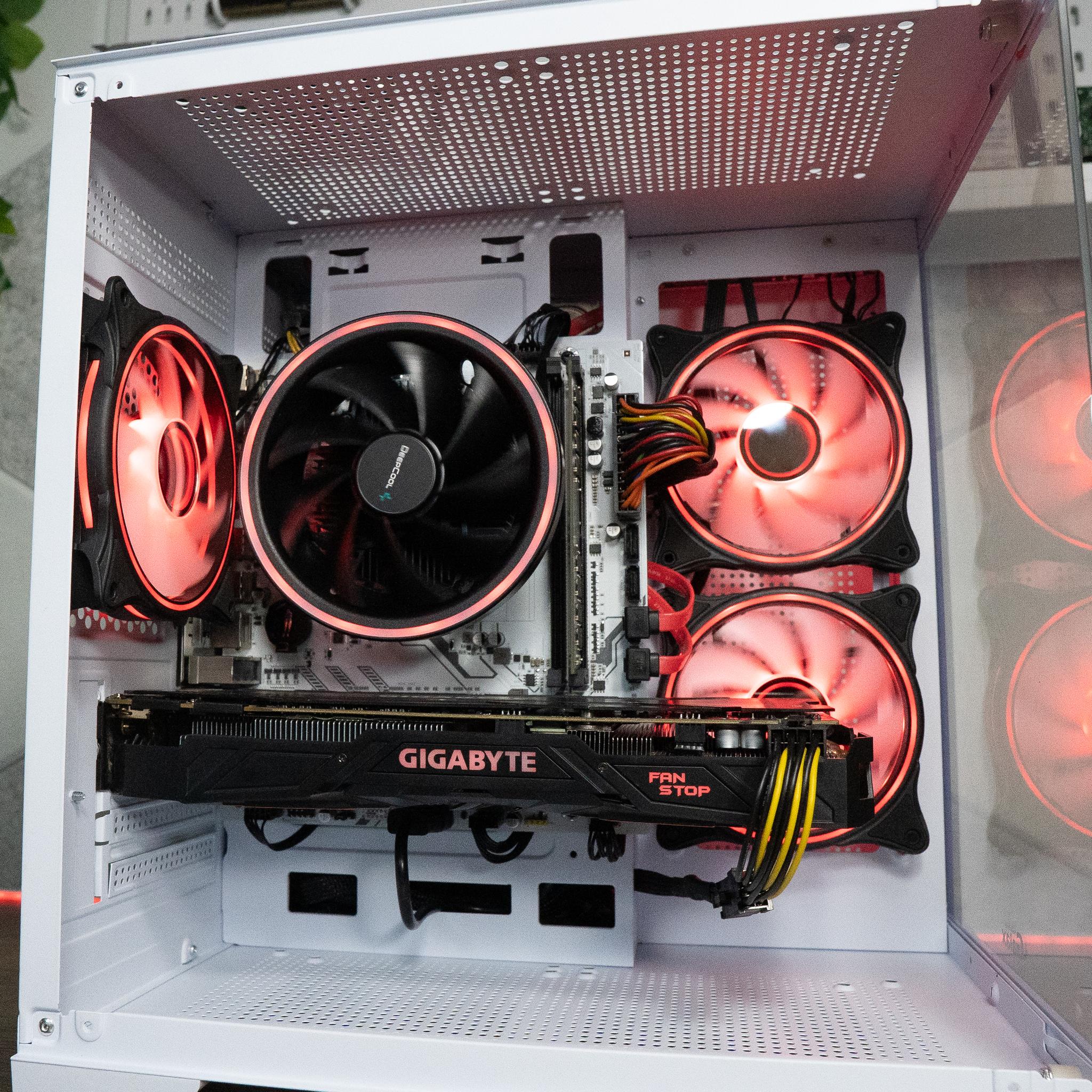 🌌🌠 BUDGET - BO6 Ready GAMING PC | GIGABYTE GTX 1080 8GB | RYZEN 5 1600X | 16GB DDR4 RAM | 1.25TB |