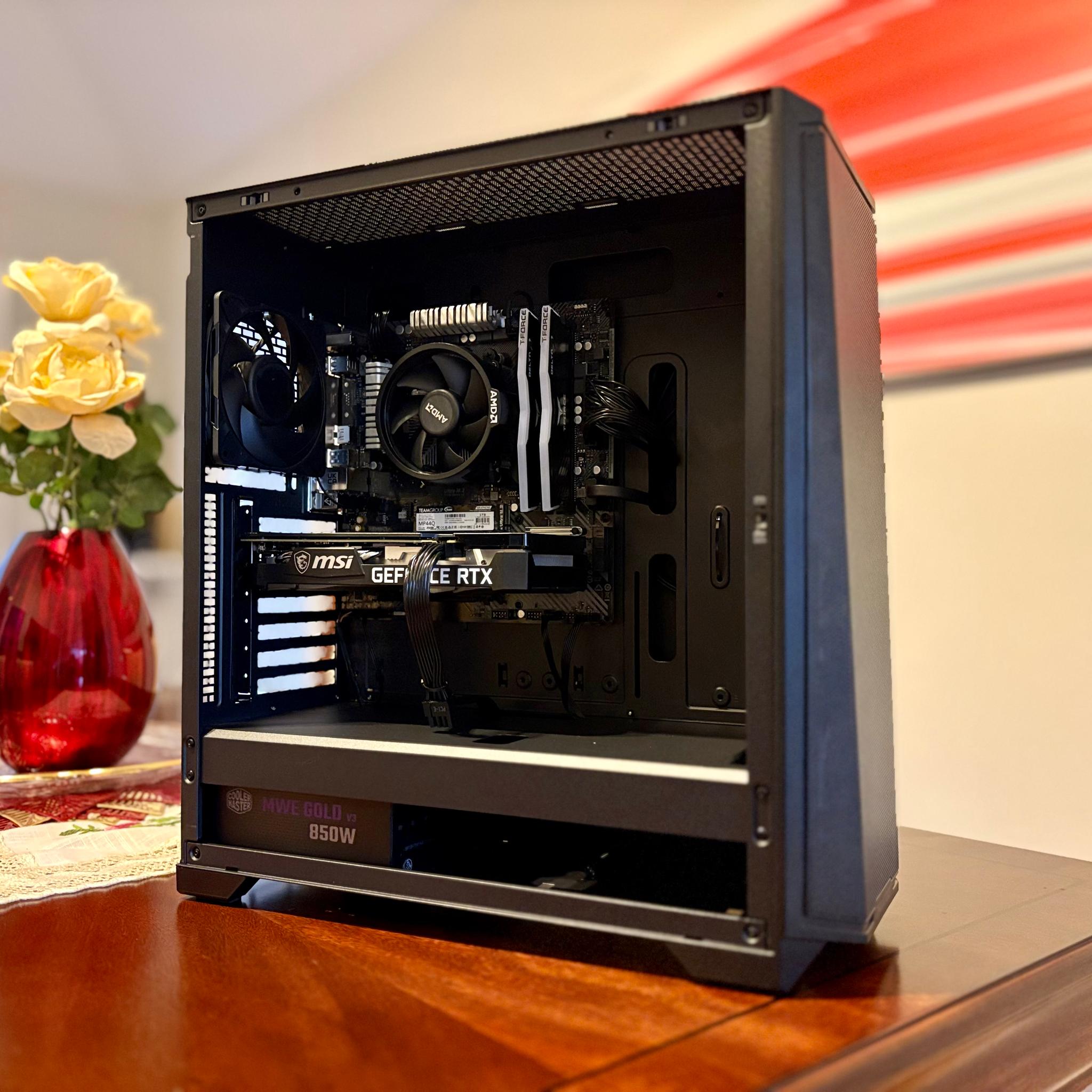 Custom Gaming PC – RTX 3060 – Great for Fortnite/Warzone – New Build