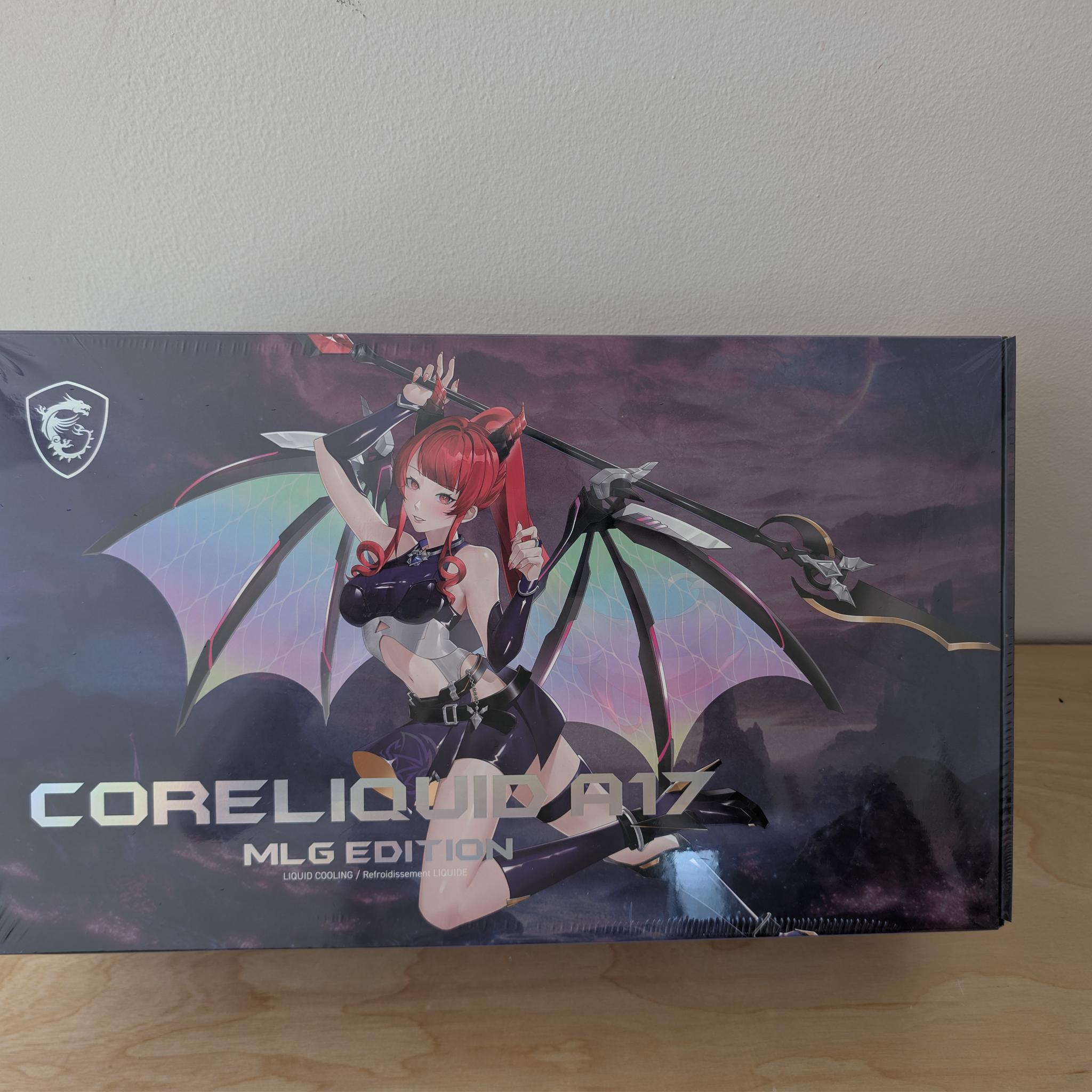 NEW MSI CORELIQUID A17 MLG Edition 360mm ARGB AIO CPU Liquid Cooler | Factory Sealed