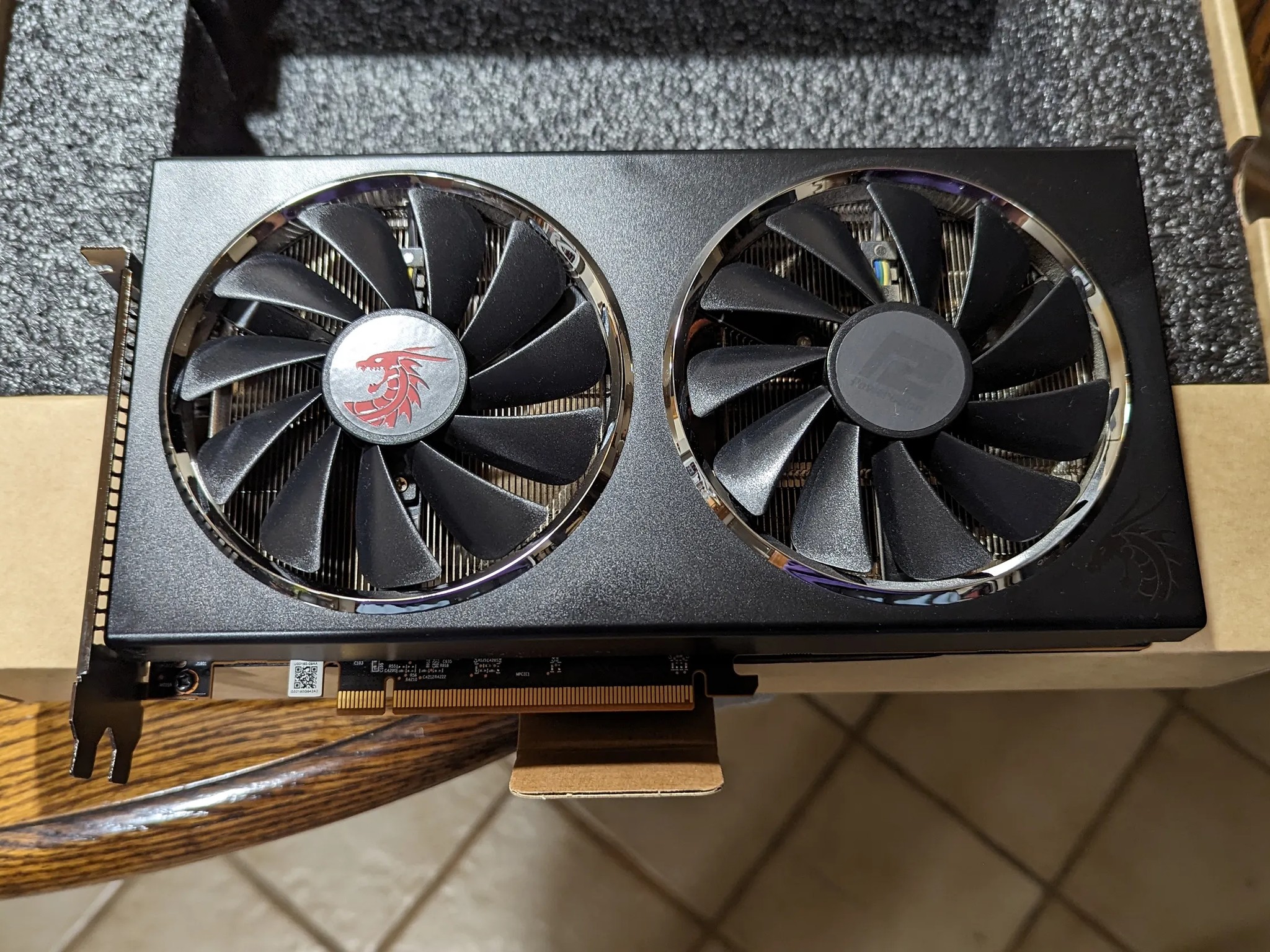 Powercolor Red Dragon AMD 5700XT, Used known working, owned by me!