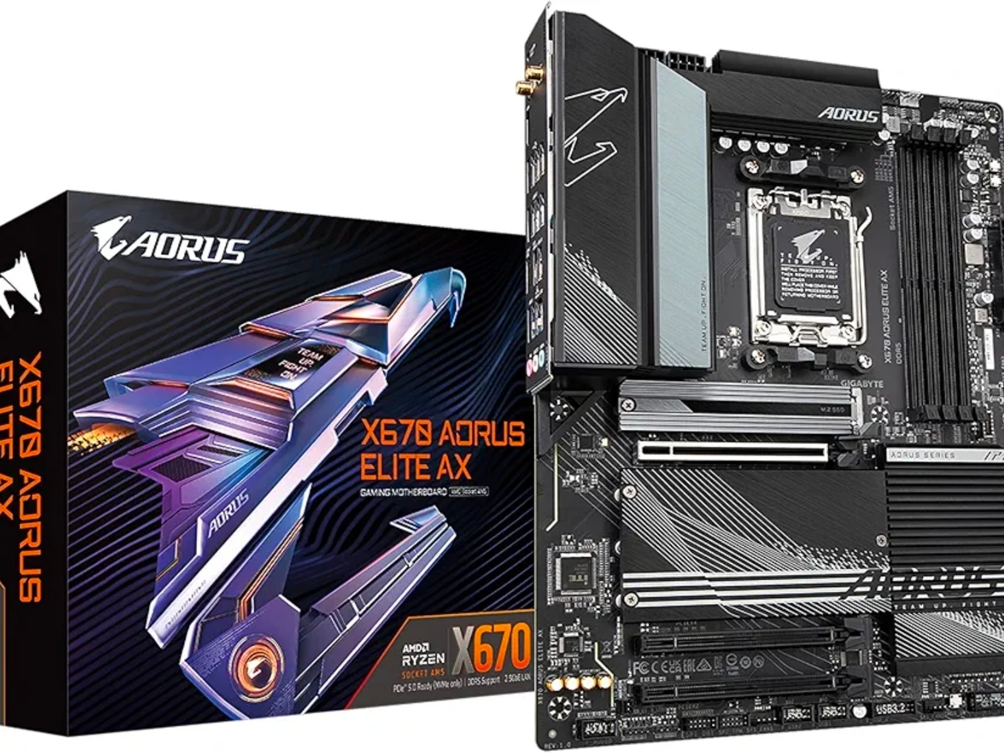 GIGABYTE X670 AORUS ELITE AX AM5 ATX AMD Motherboard