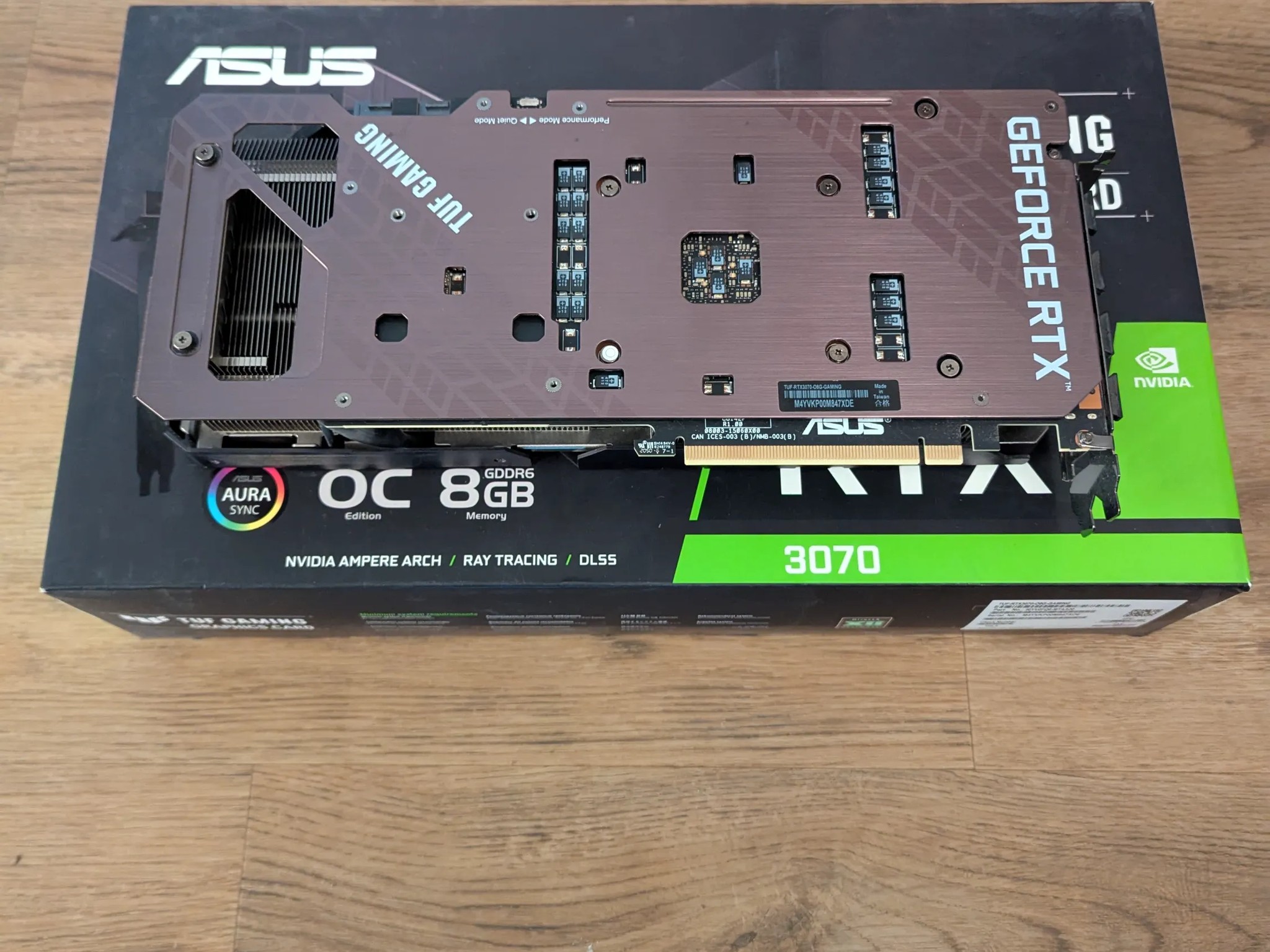 ASUS TUF Gaming GeForce RTX 3070 8GB GDDR6 Graphics Card (with Box)