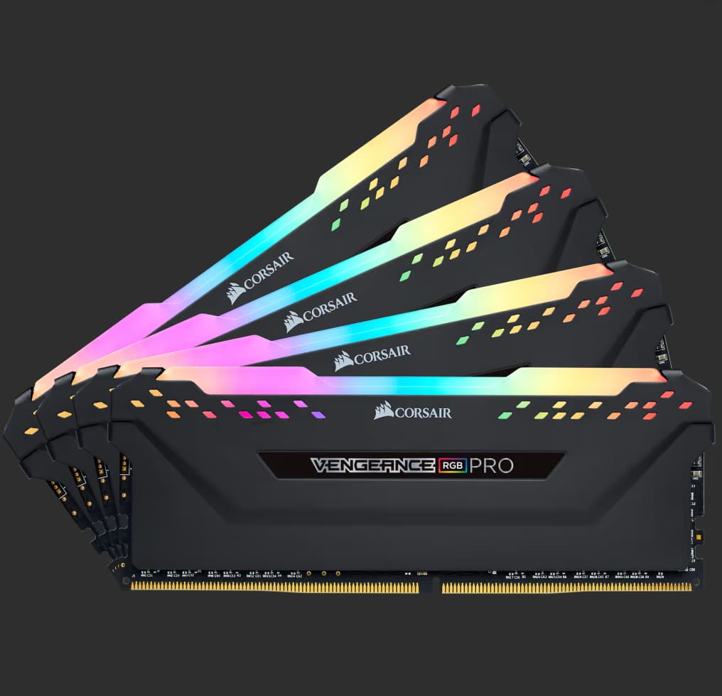 CORSAIR VENGEANCE RGB PRO DDR4 32GB (4x8GB) 3000 MHZ