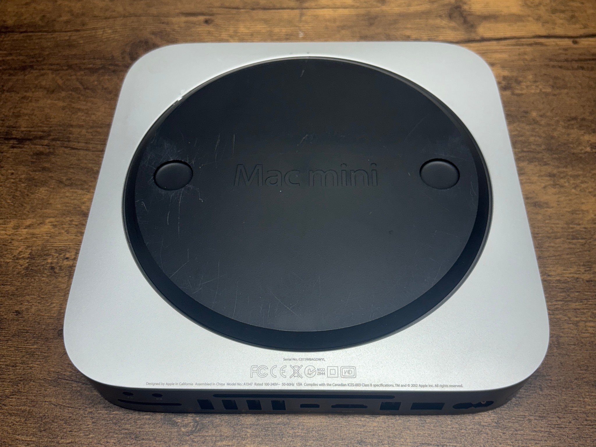 Apple Mac Mini A1347 2012 Intel Core i5 2.5GHz - No RAM or HDD