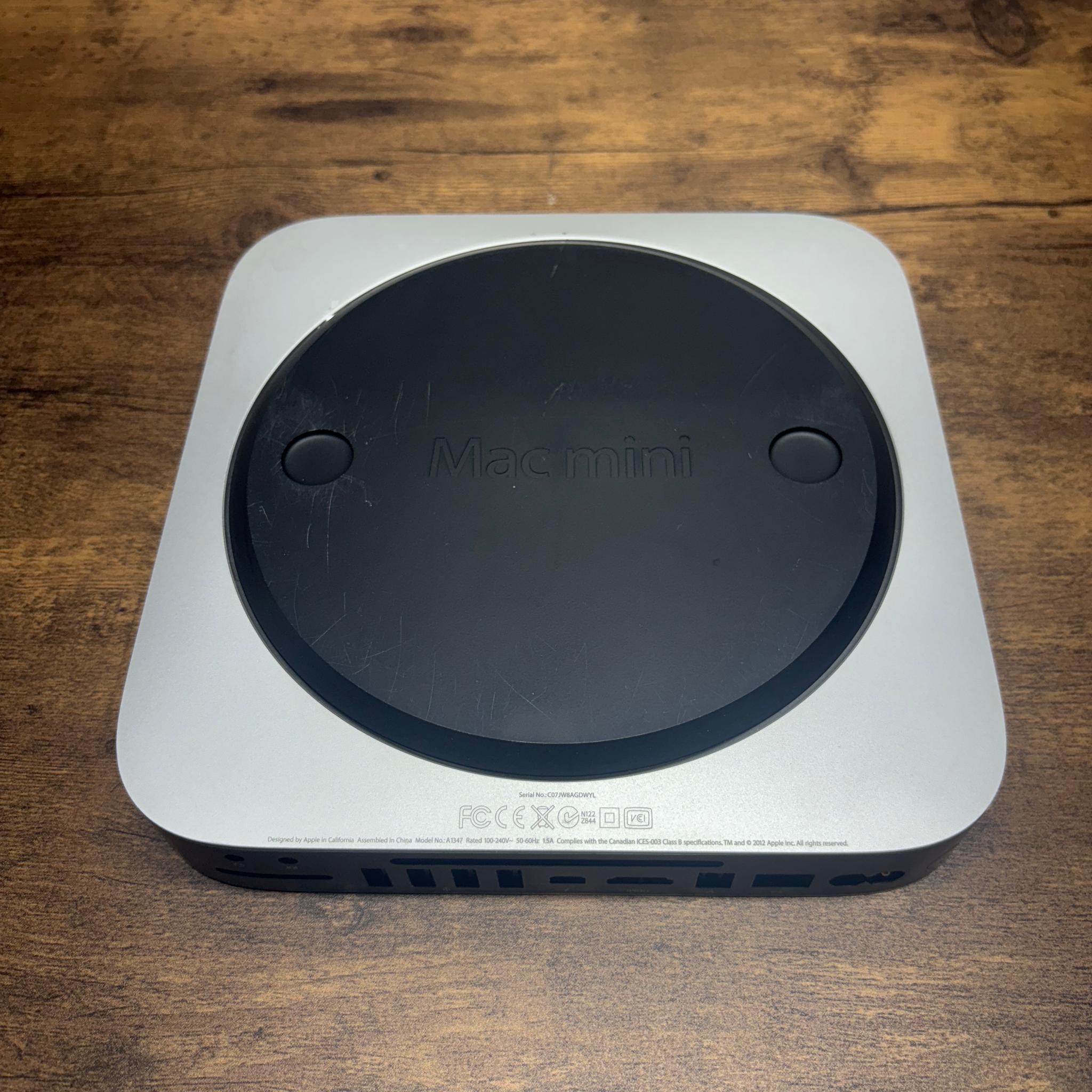 Apple Mac Mini A1347 2012 Intel Core i5 2.5GHz - No RAM or HDD