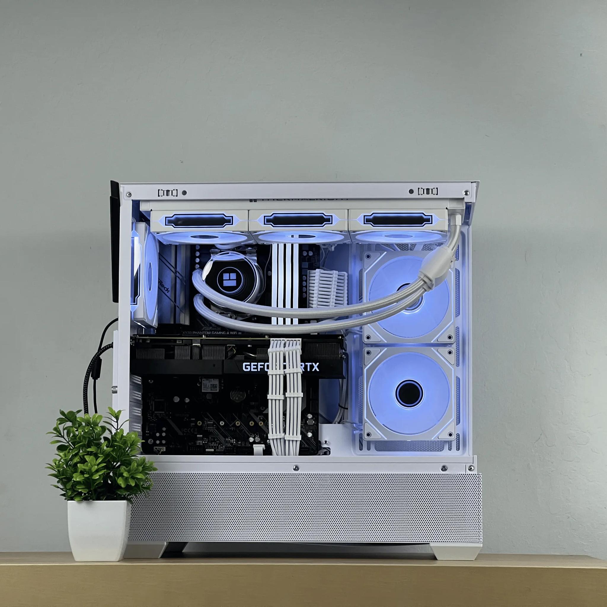 🧊1440P Gaming PC // RTX 3080 10GB // Ryzen 7 5700X // 1TB NVMe SSD // 32GB RAM | WiFi + ...