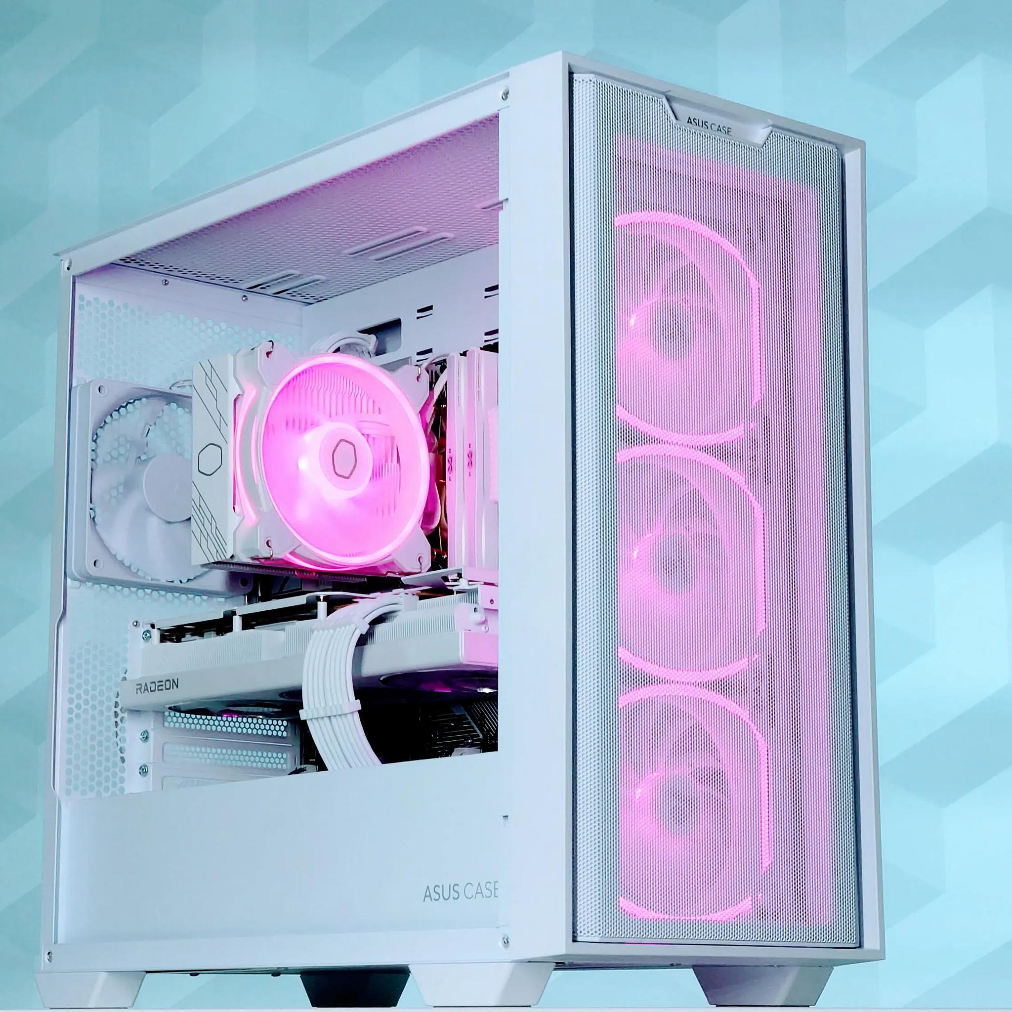 {Early BF✂️💲🏷️}Gaming PC🌟AMD RX 7700 XT 12GB🌟AMD Ryzen 5 7500F 6-Core🌟32GB DDR5🌟1TB SSD