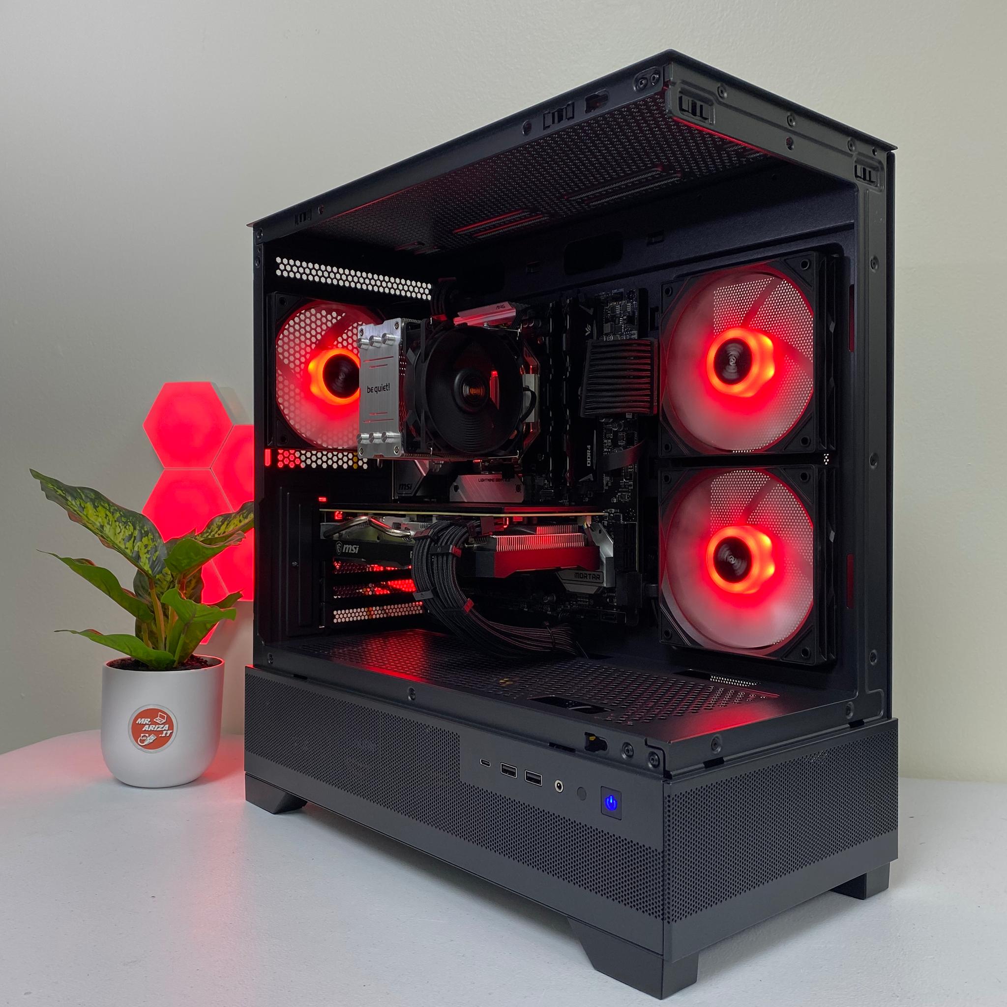 Ryzen 7 5700G + RX 5700 🌟 "Shadow Phantom Gaming PC" 🌟
