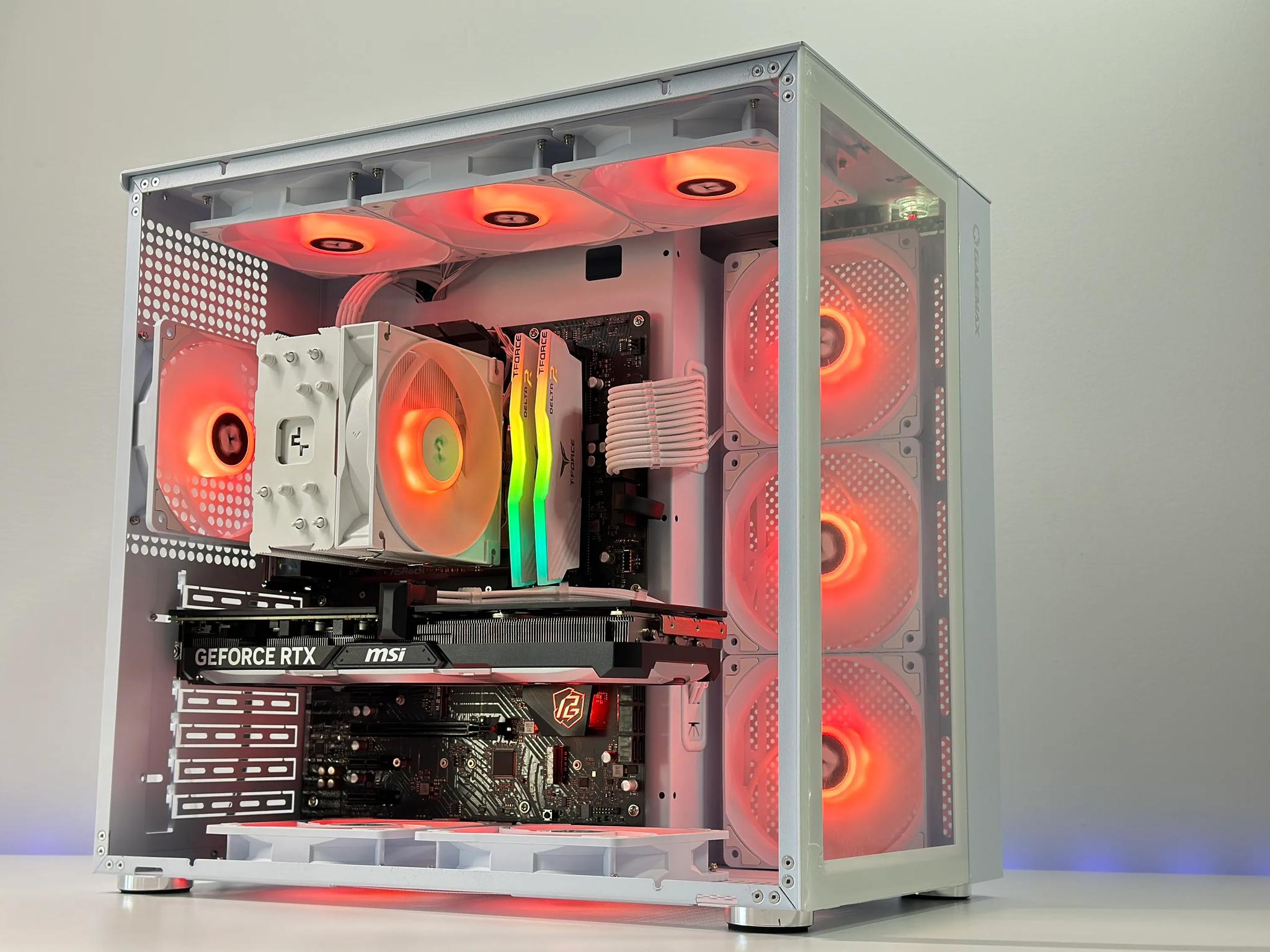 🧊Frozen 🧊Gaming PC❄️Nvidia RTX 4070 12GB❄️Intel 13500T 14Core❄️32GB DDR4❄️1TB NVME