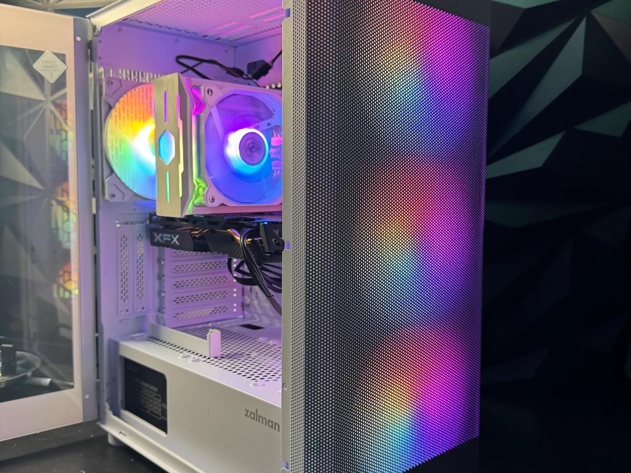 ❄️ White Snow Budget Build ❄️ Xeon 2630  8-core | RX 580 8 GB |32 GB DDR4
