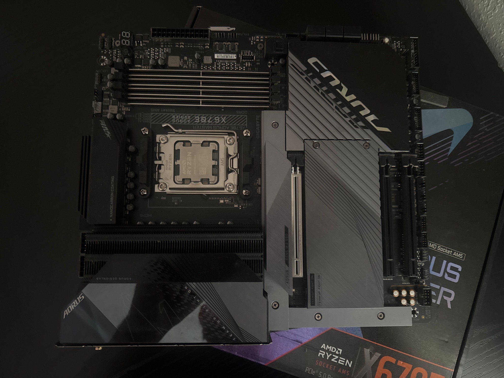 Gigabyte X670E Aorus Master, Ryzen 9 7950X Bundle!