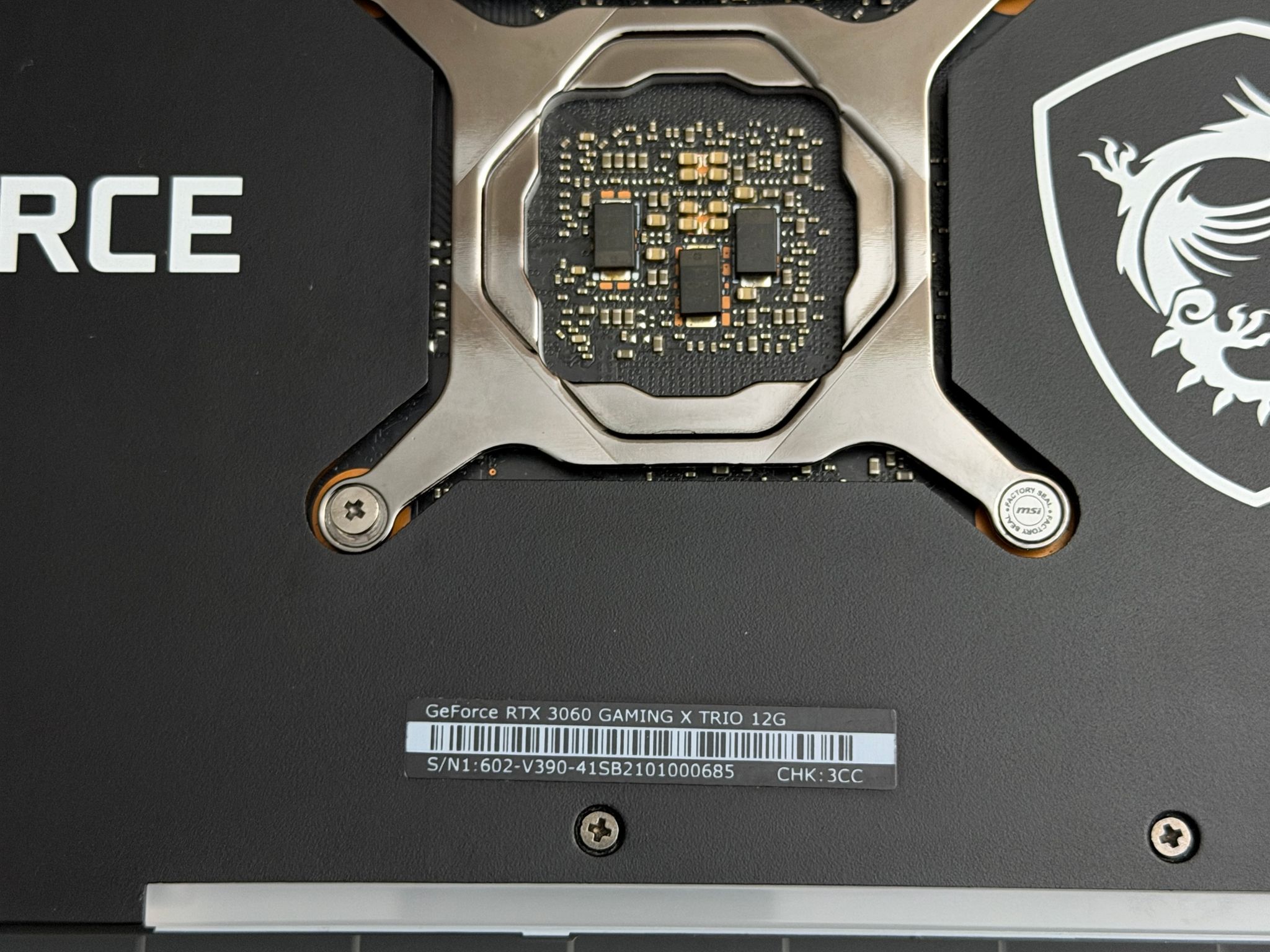 MSI GeForce RTX 3060 GAMING X TRIO 12G