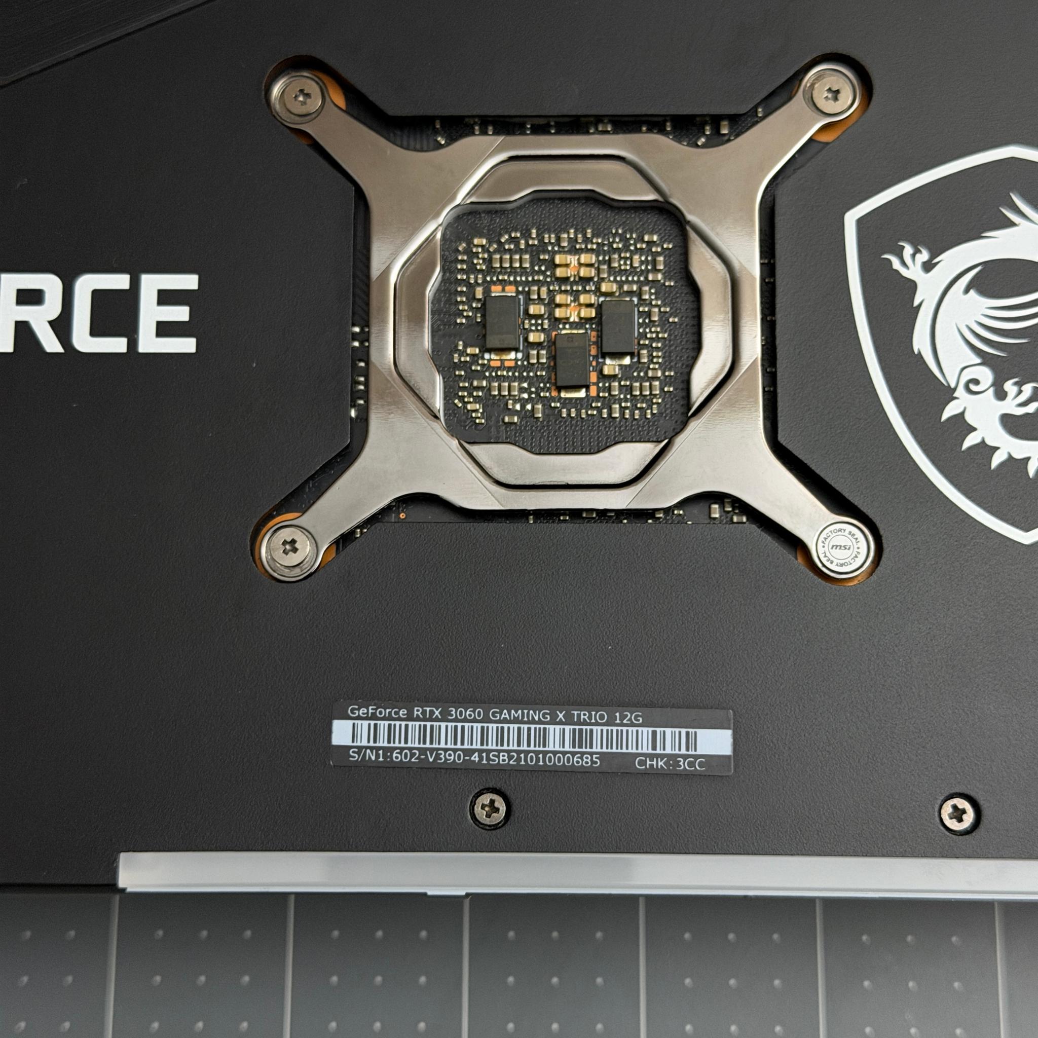 MSI GeForce RTX 3060 GAMING X TRIO 12G