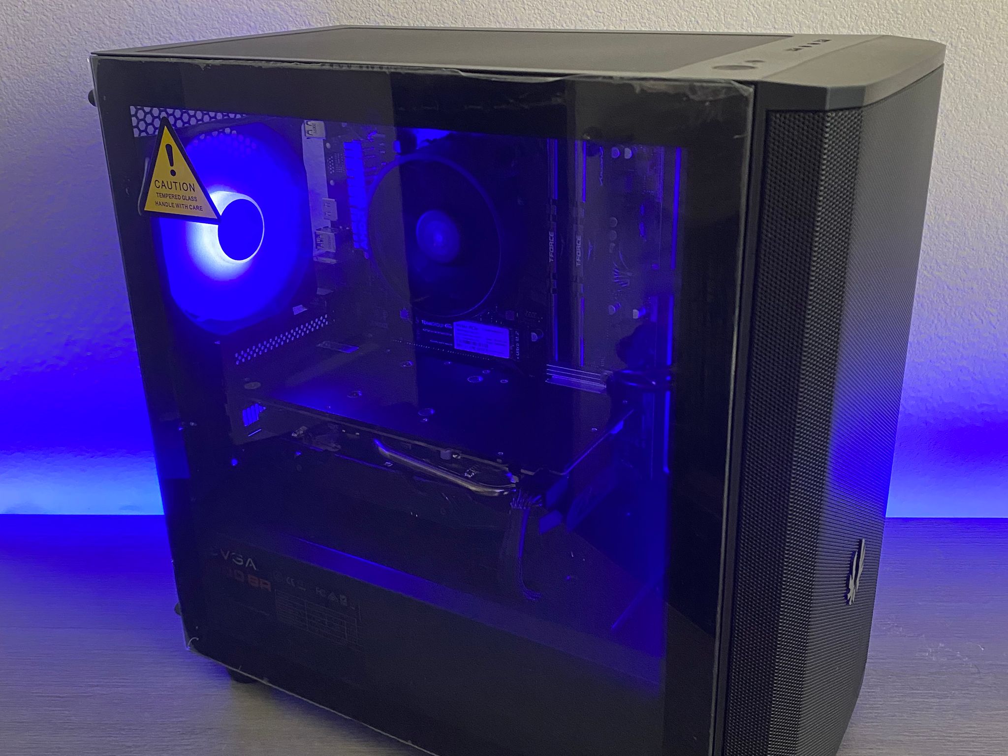 Team Red Gaming PC 1440P - AMD RX 580 8GB - AMD Ryzen 5 2600 - ARGB - 1TB NVMe