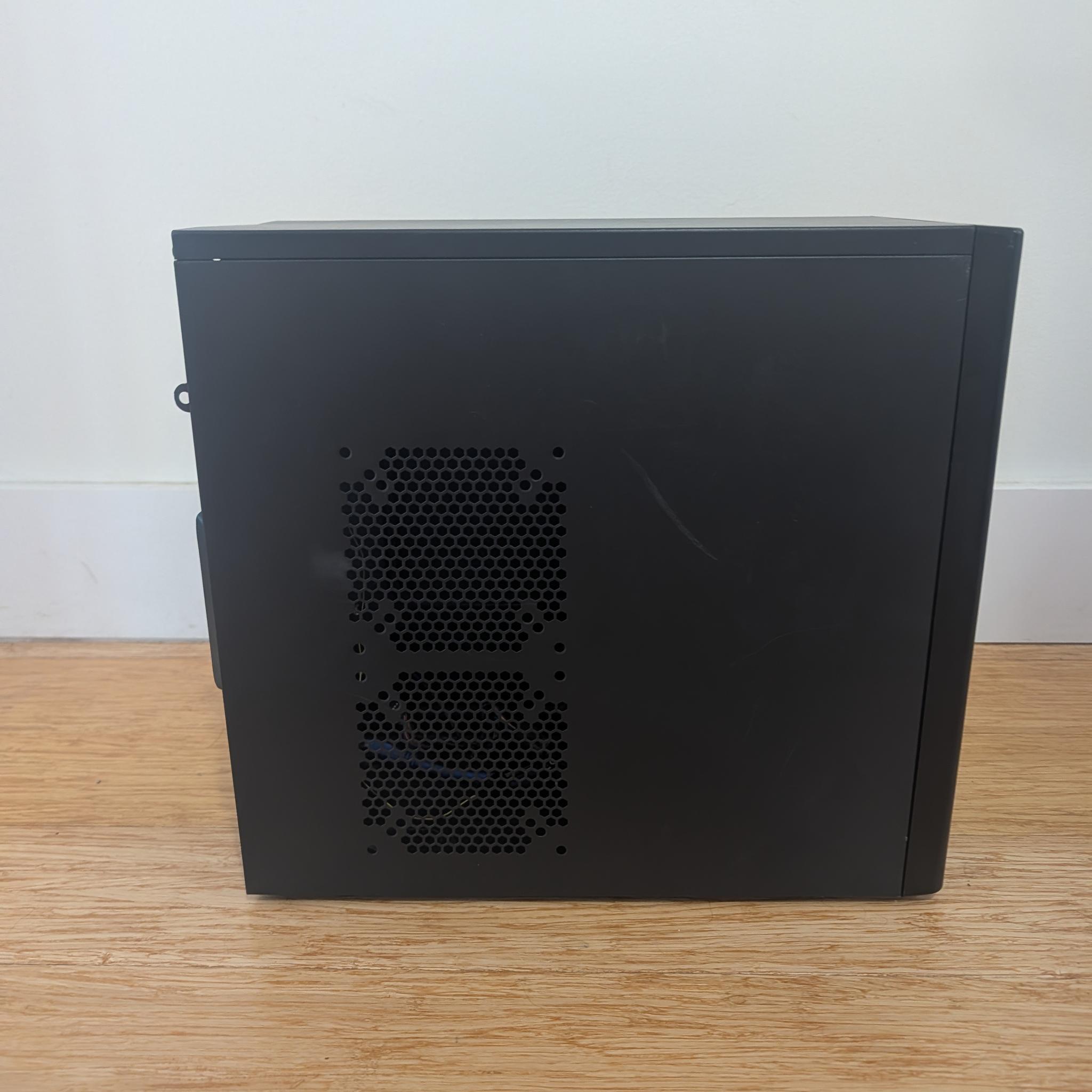 MATX Black PC Case