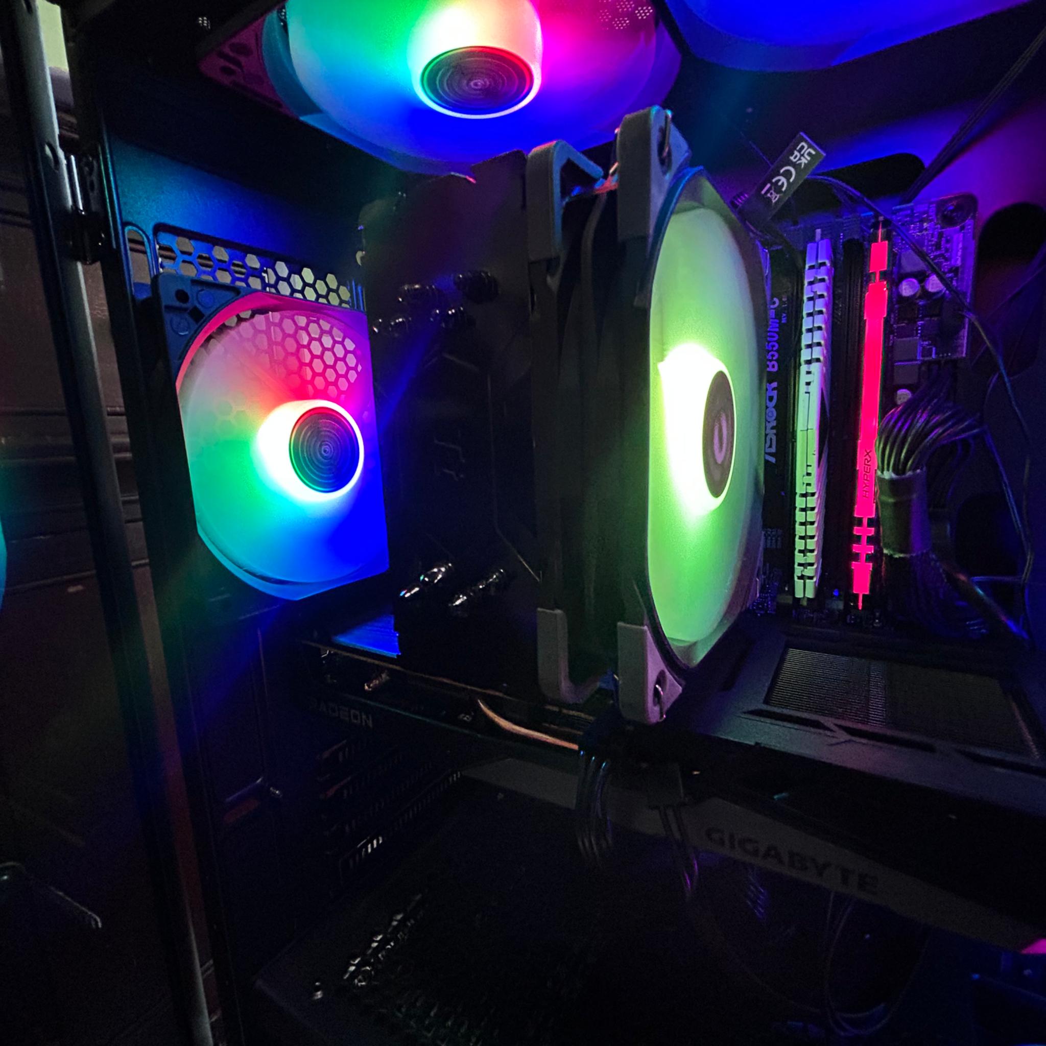 Project ShadowCore | Ryzen 5 Gaming PC | RX 6500 XT | 16GB RAM | 1TB SSD | RGB – Ready to Game