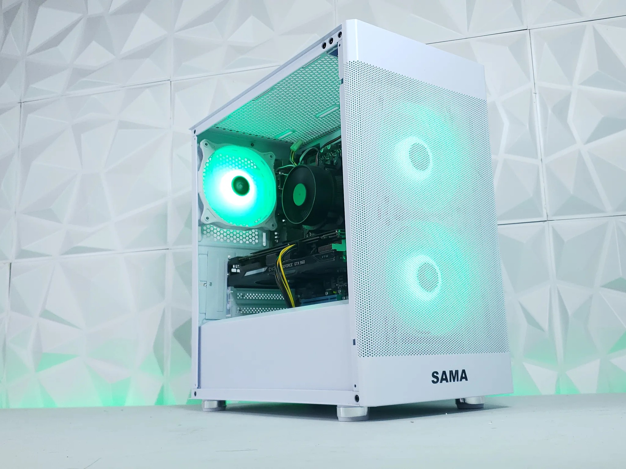 ✨ White Nvidia PC | i5-2320/GTX 960✨
