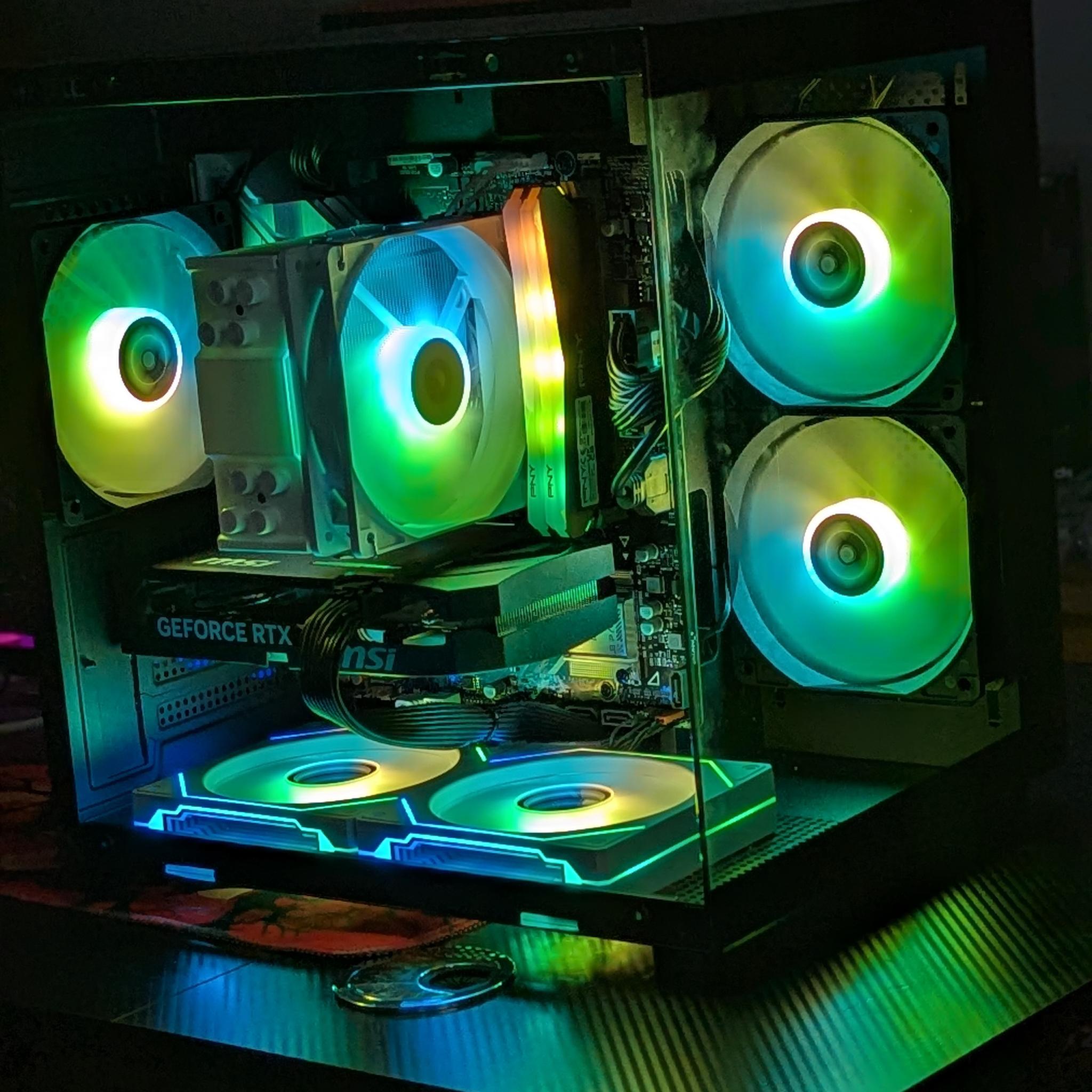 Intel i3 12100F|NVIDIA GEFORCE RTX 5050 8 GB|32 GB DDR4 3600 MT|1 TB NVME SSD M.2|Windows 11 Home