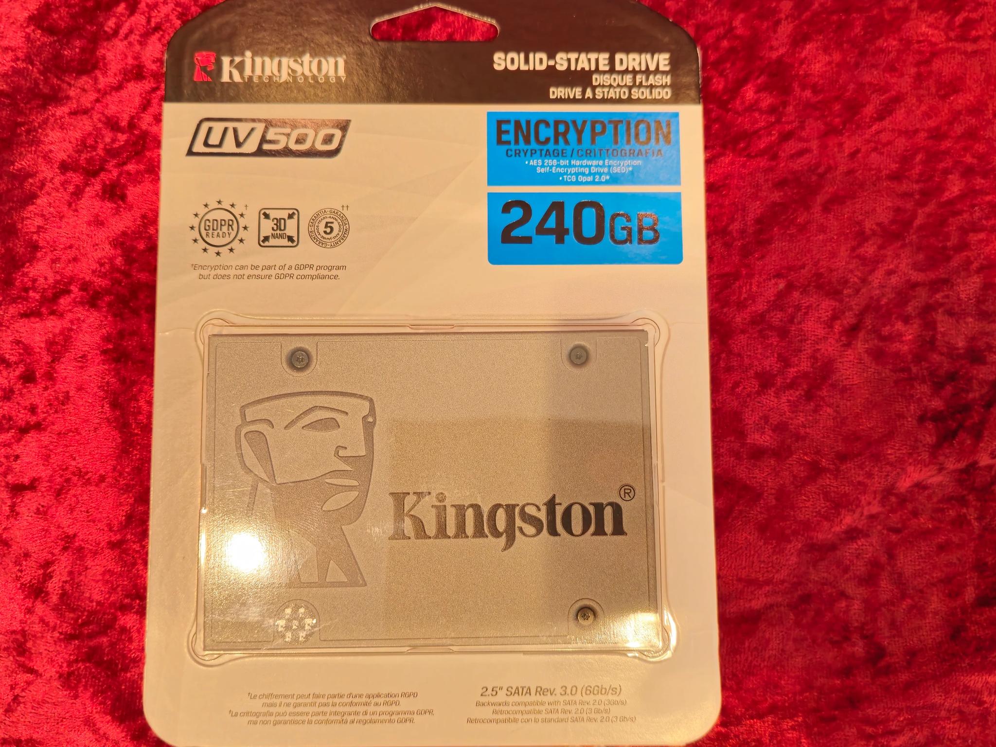 Kingston 240BG Sata SSD